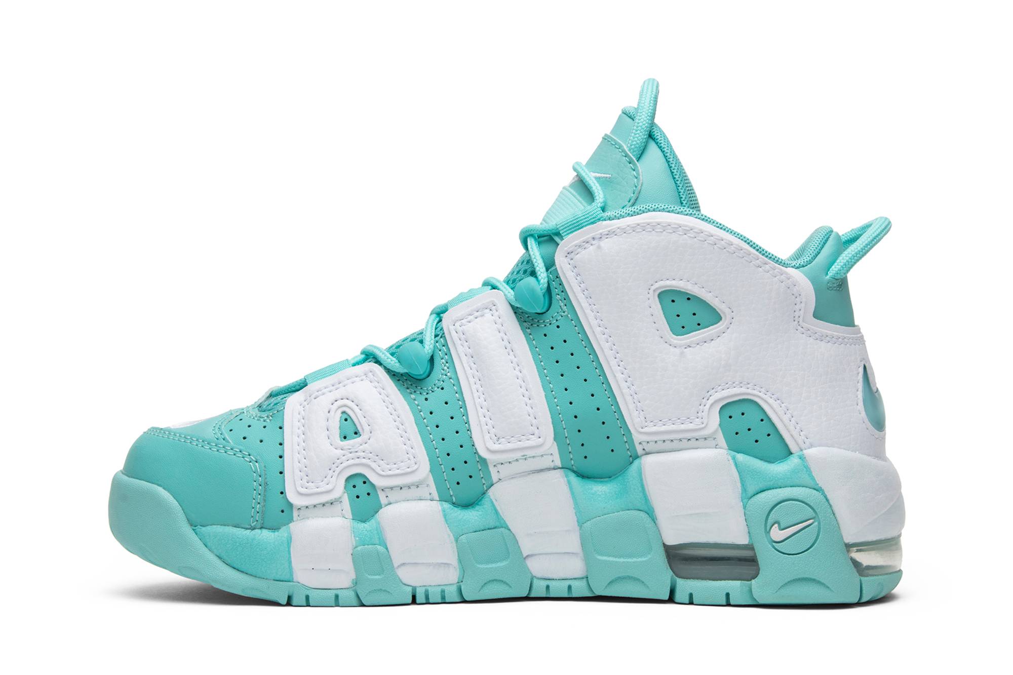 ( Youth ) Nike Air More Uptempo Island Green 415082-300 - Image 10