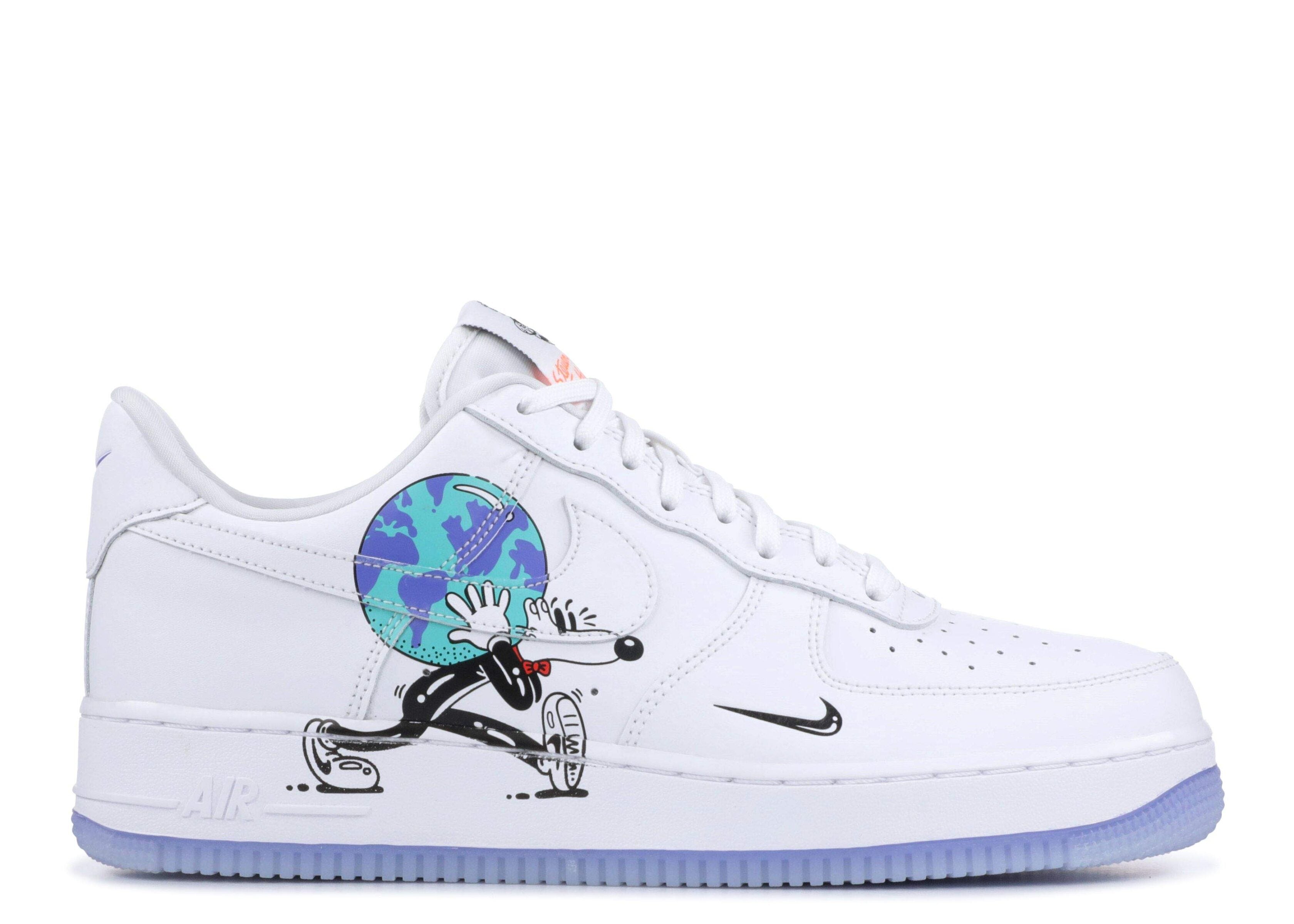 Nike Steven Harrington X Air Force 1 Low Flyleather QS ‘Earth Day’ Revered Footwear