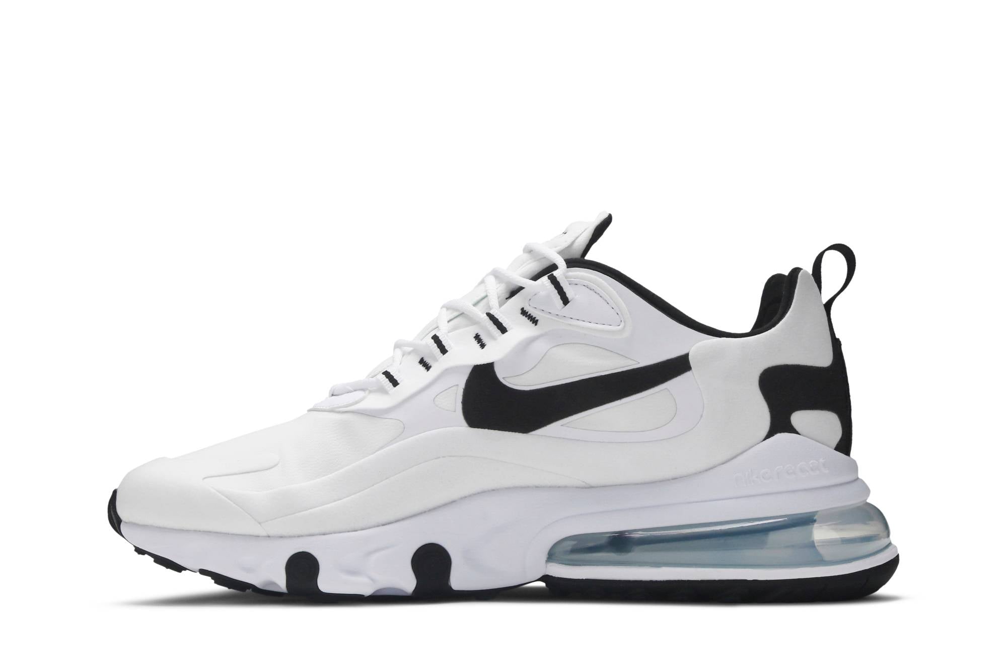 Nike Air Max 270 React White Black CT1264-102 - Image 3