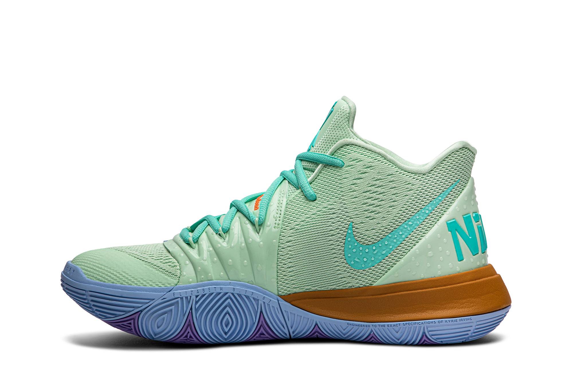 SpongeBob SquarePants X Nike Kyrie 5 Squidward CJ6951-300 - Image 3