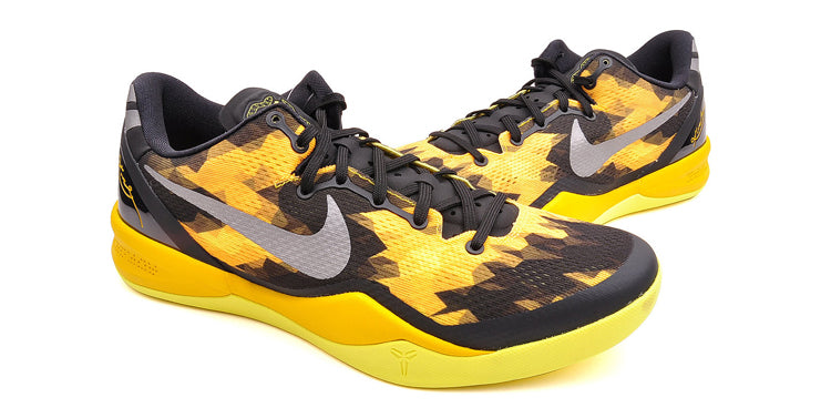 Nike Kobe 8 XDR Black Yellow 555286-077 - Image 3