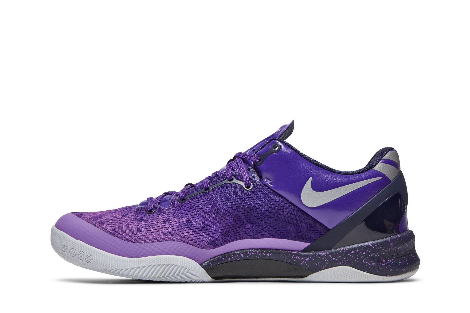 Nike Kobe 8 Playoffs Purple Platinum 555035-500 - Image 3