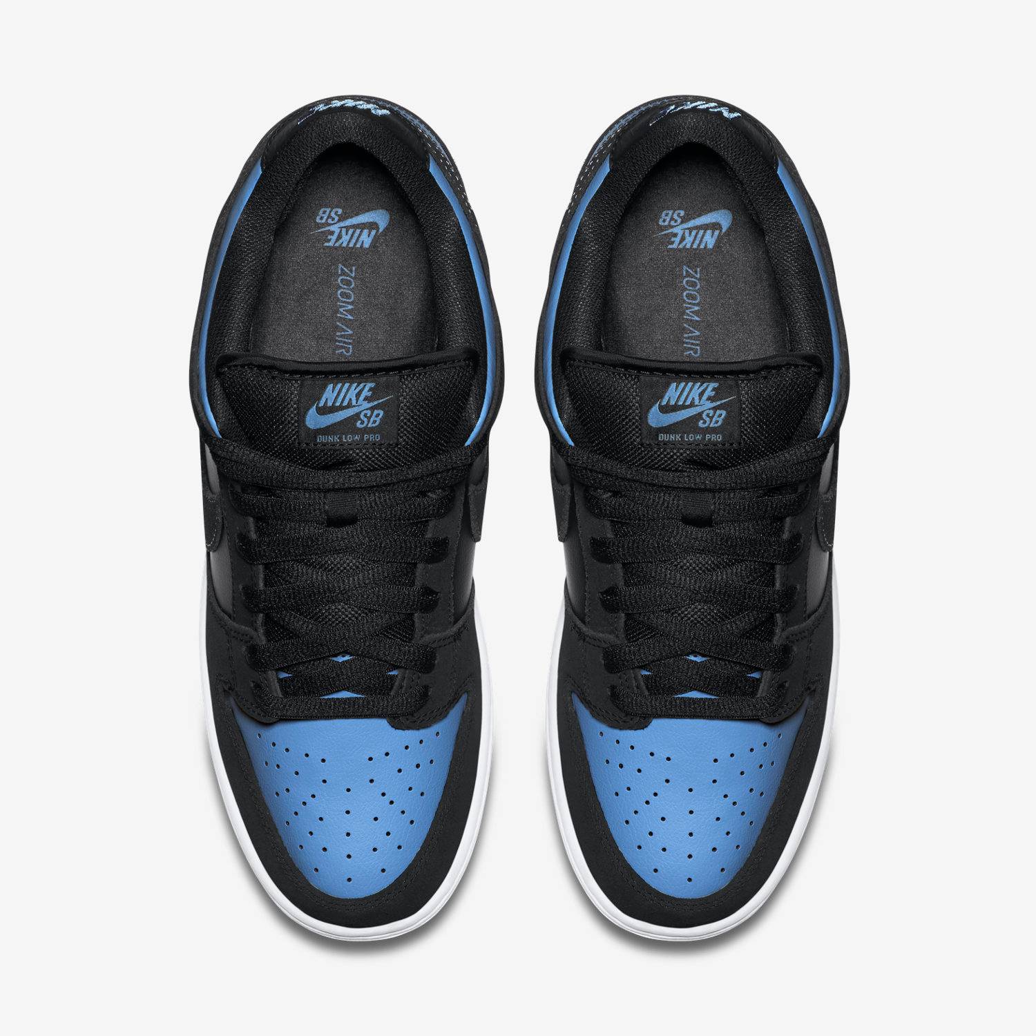 Nike SB Dunk Low Black University Blue 304292-048 - Image 8