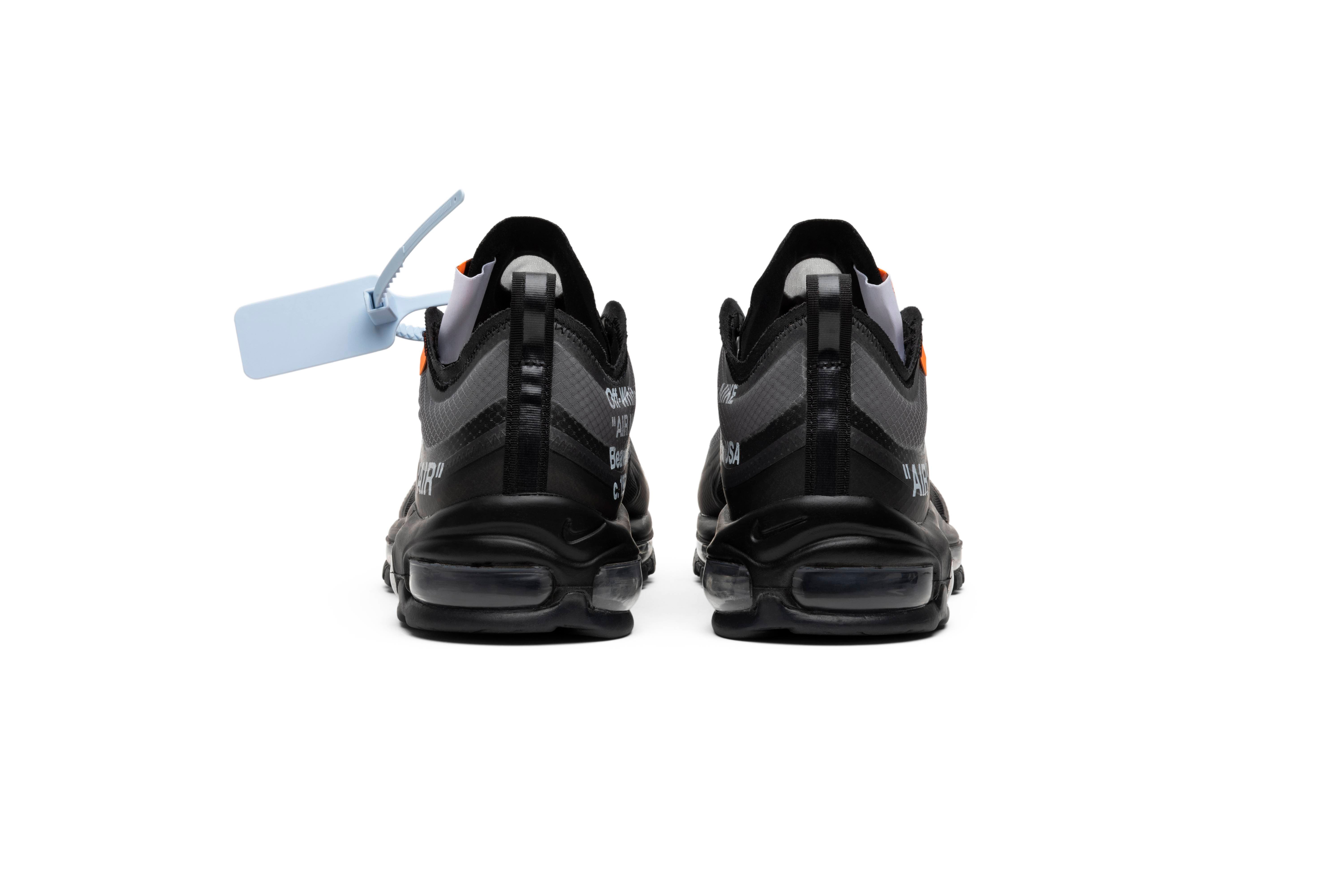Off-White X Nike Air Max 97 Black AJ4585-001 - Image 6