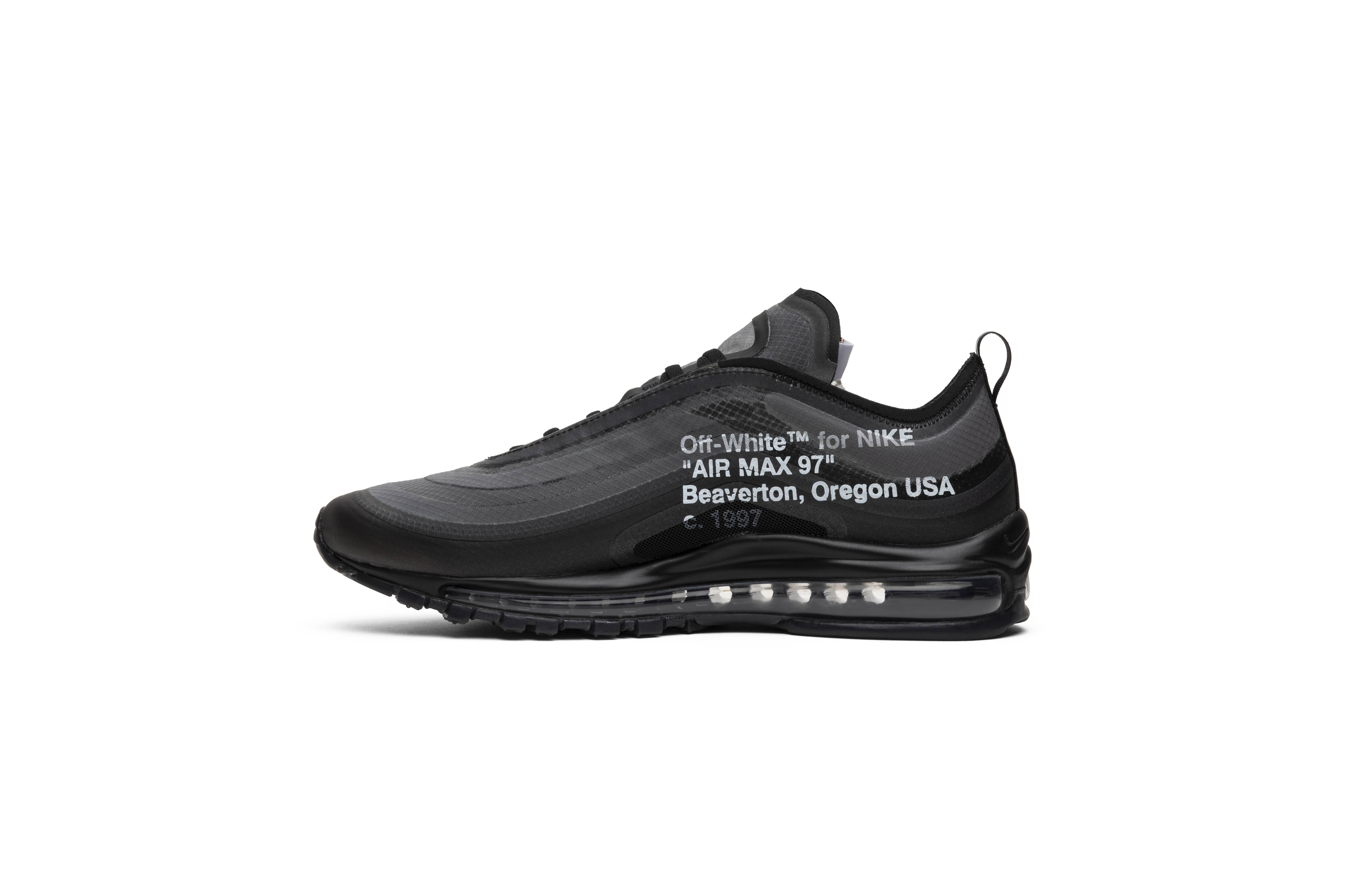Off-White X Nike Air Max 97 Black AJ4585-001 - Image 3