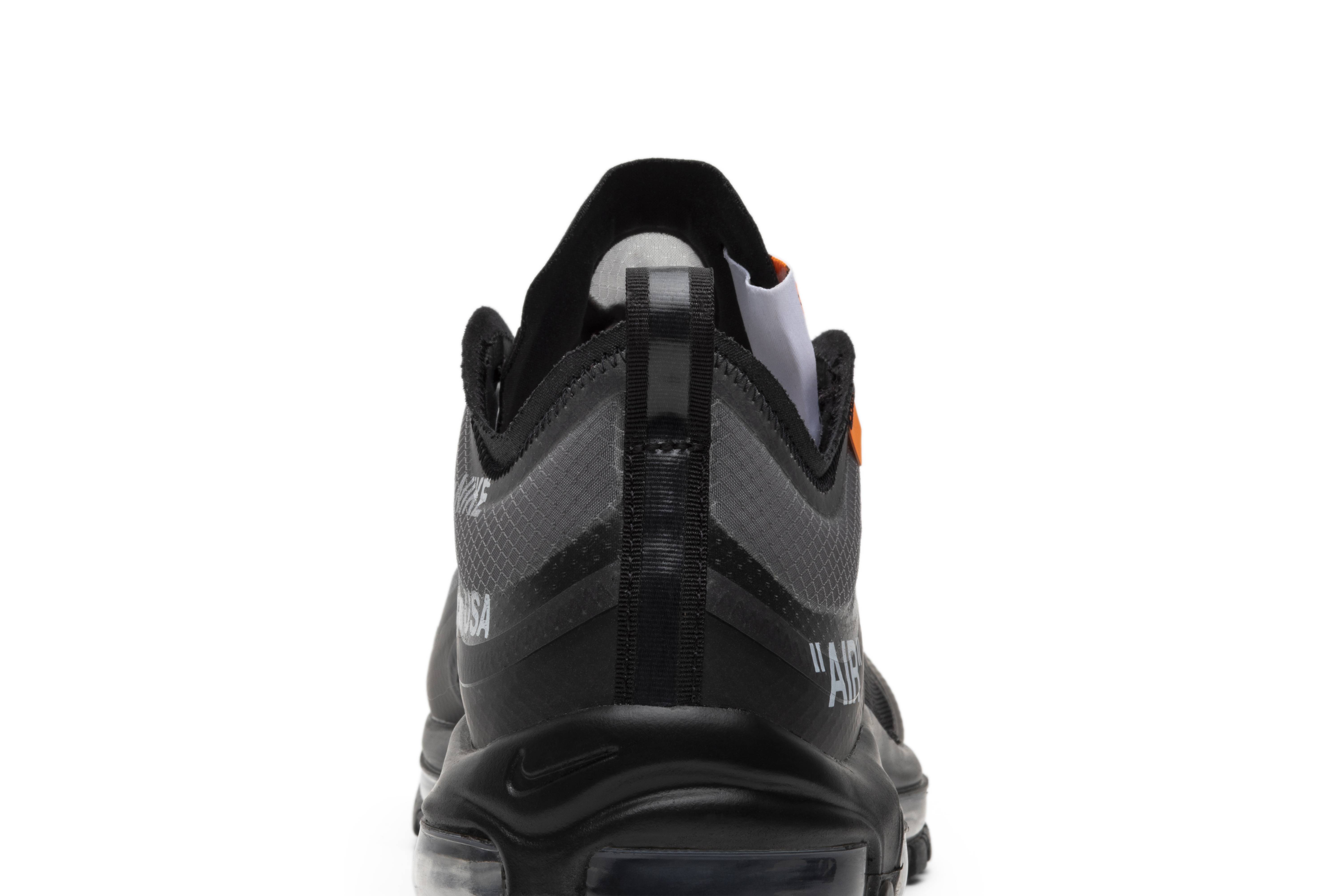 Off-White X Nike Air Max 97 Black AJ4585-001 - Image 7