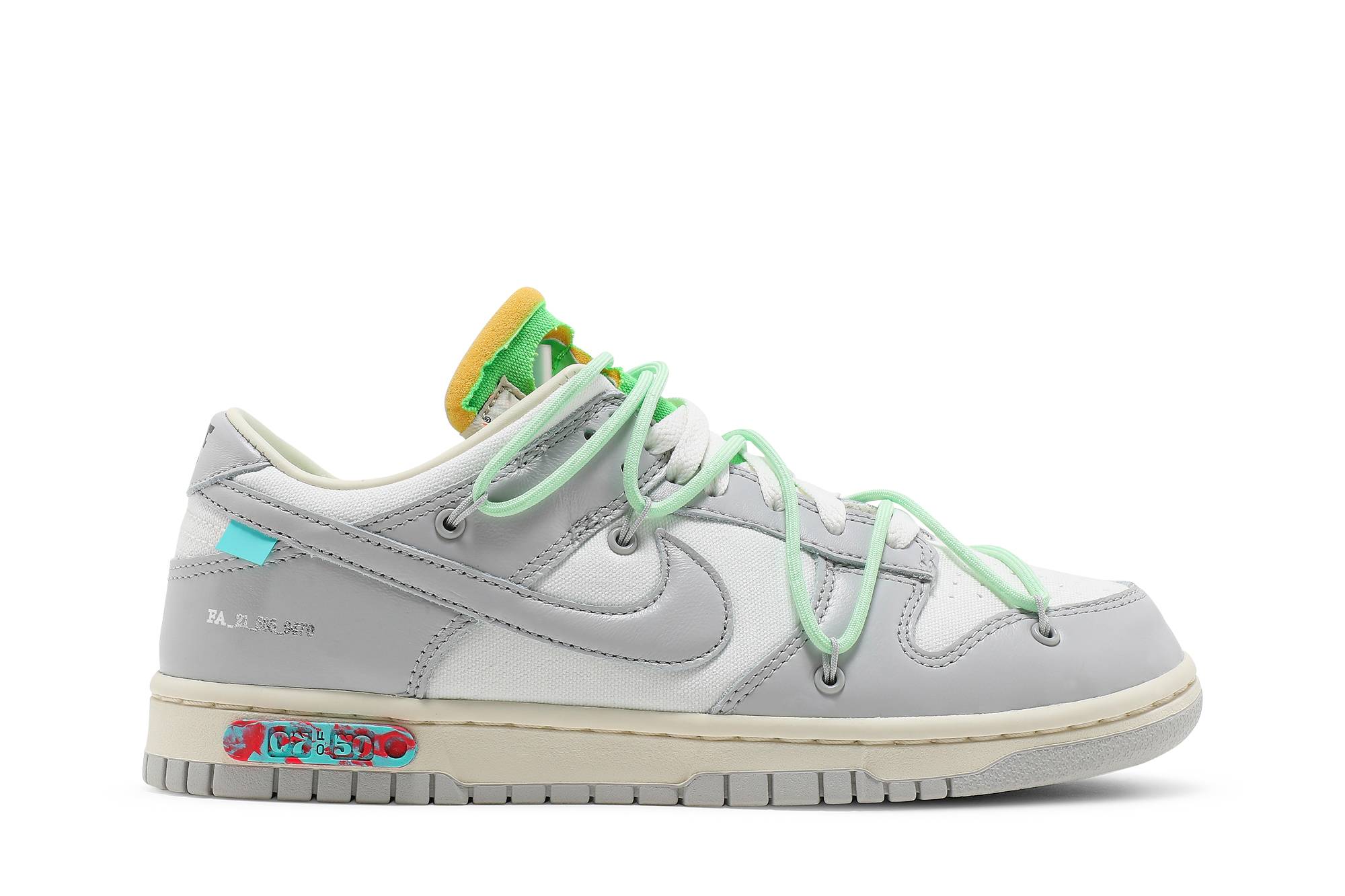 Off-White X Nike Dunk Low Dear Summer – 07 Of 50 DM1602-108