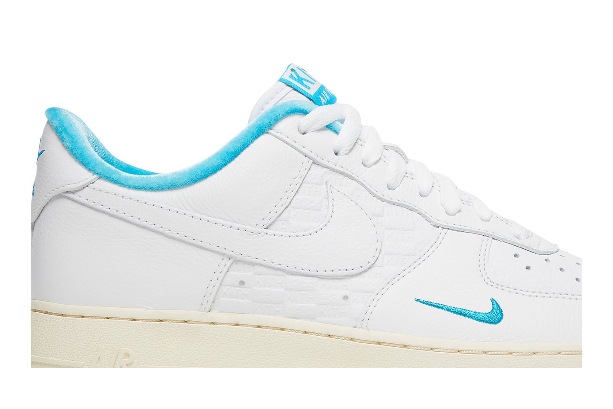 KITH X Nike Air Force 1 Low Blue Lagoon DC9555-100 - Image 11