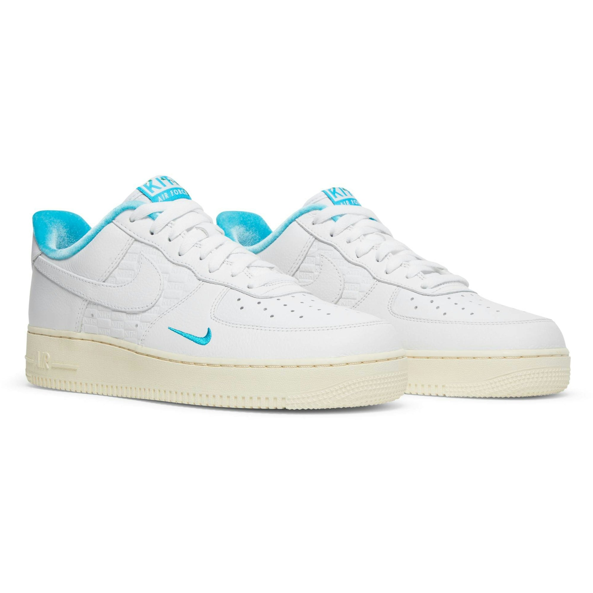 KITH X Nike Air Force 1 Low Blue Lagoon DC9555-100 - Image 8