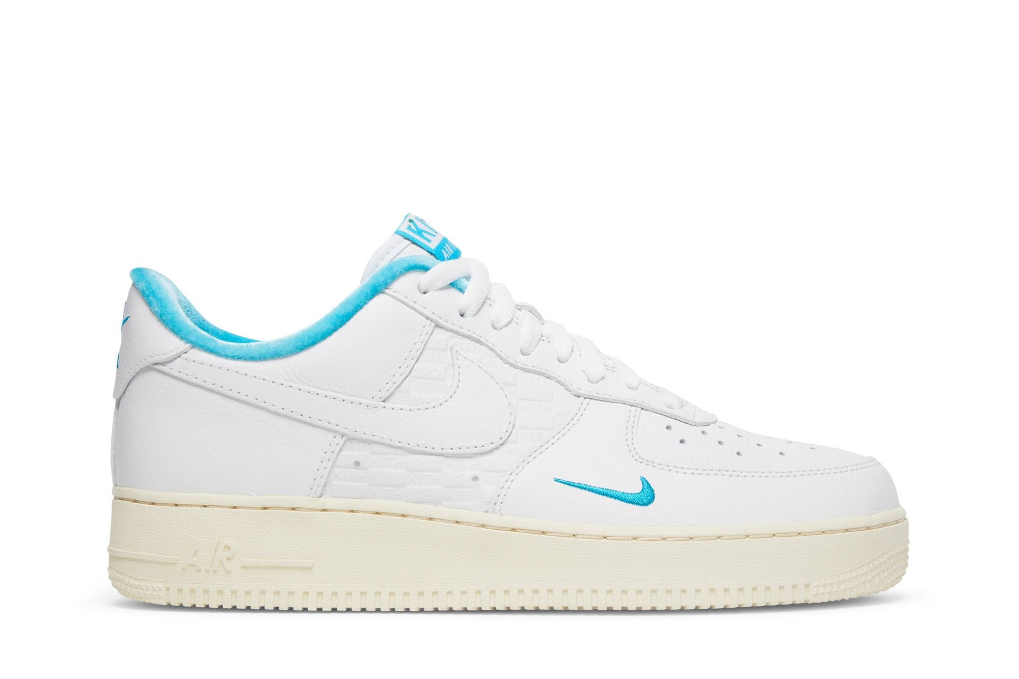 KITH X Nike Air Force 1 Low Blue Lagoon DC9555-100