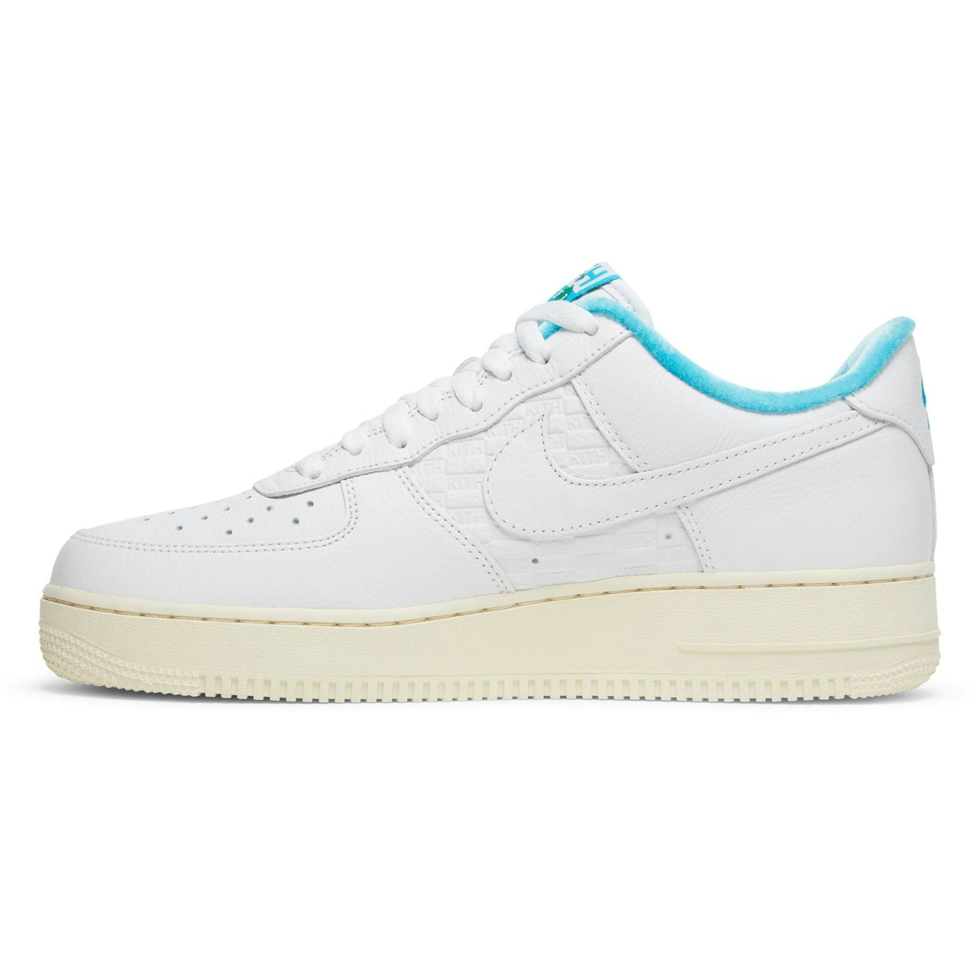 KITH X Nike Air Force 1 Low Blue Lagoon DC9555-100 - Image 3