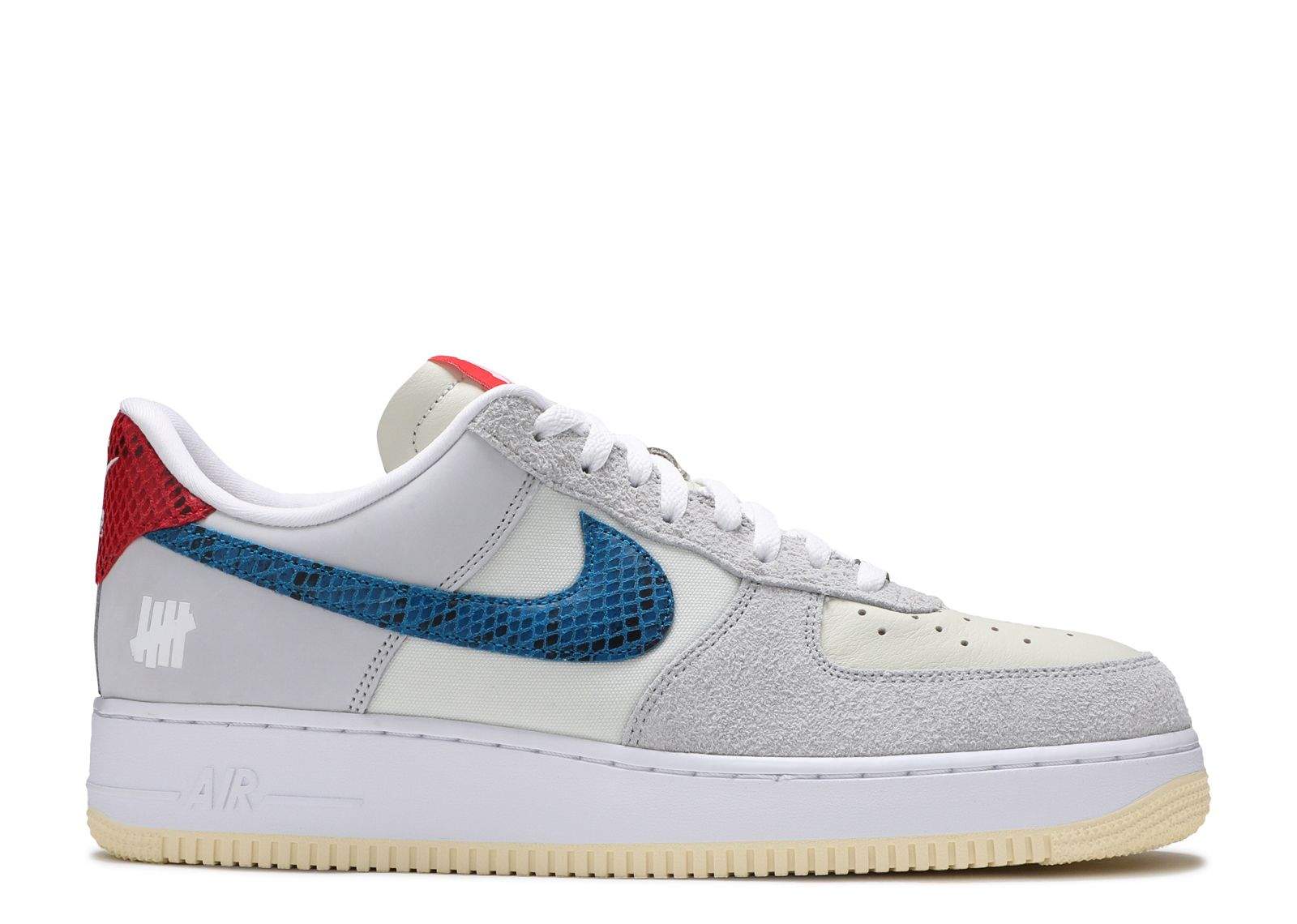 Nike Undefeated X Air Force 1 Low ‘5 On It’ Unfading Sneaker