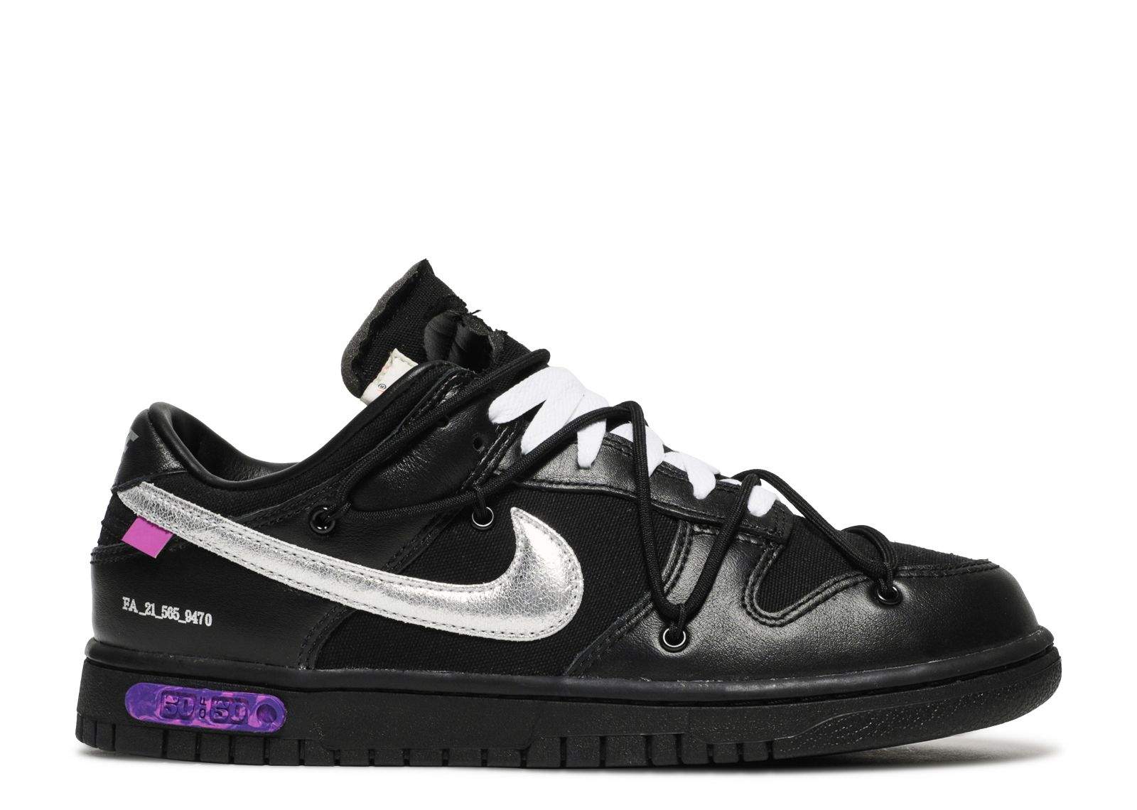 Nike Off-White X Dunk Low ‘Lot 50 Of 50’ Everlasting Sneaker
