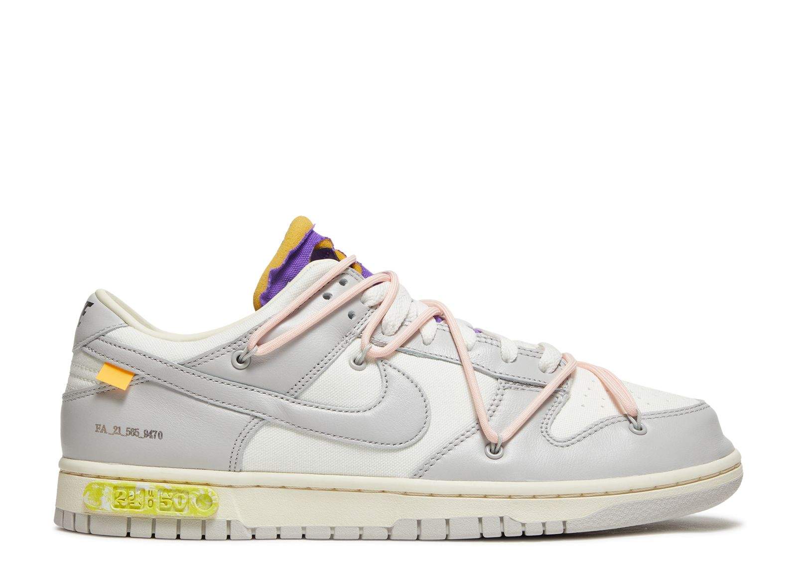 Nike Off-White X Dunk Low ‘Lot 24 Of 50’ Revered Footwear