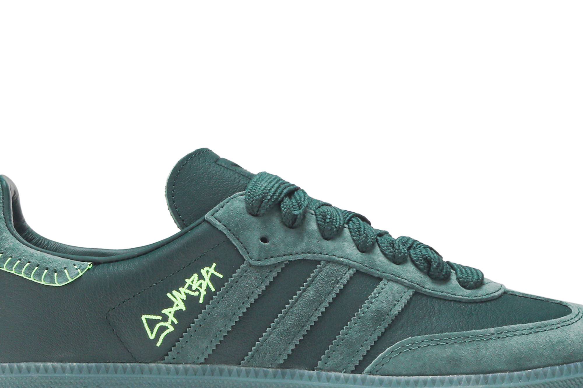 Jonah Hill X Adidas Samba Green FW7458 - Image 9
