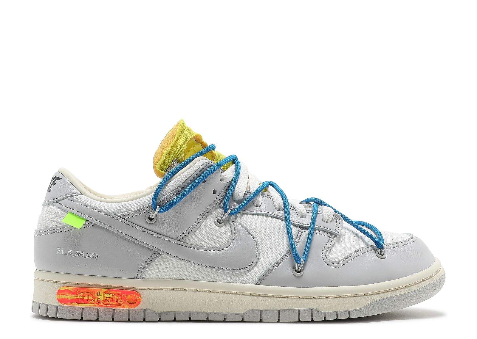 Nike Off-White X Dunk Low ‘Lot 10 Of 50’ Revered Footwear