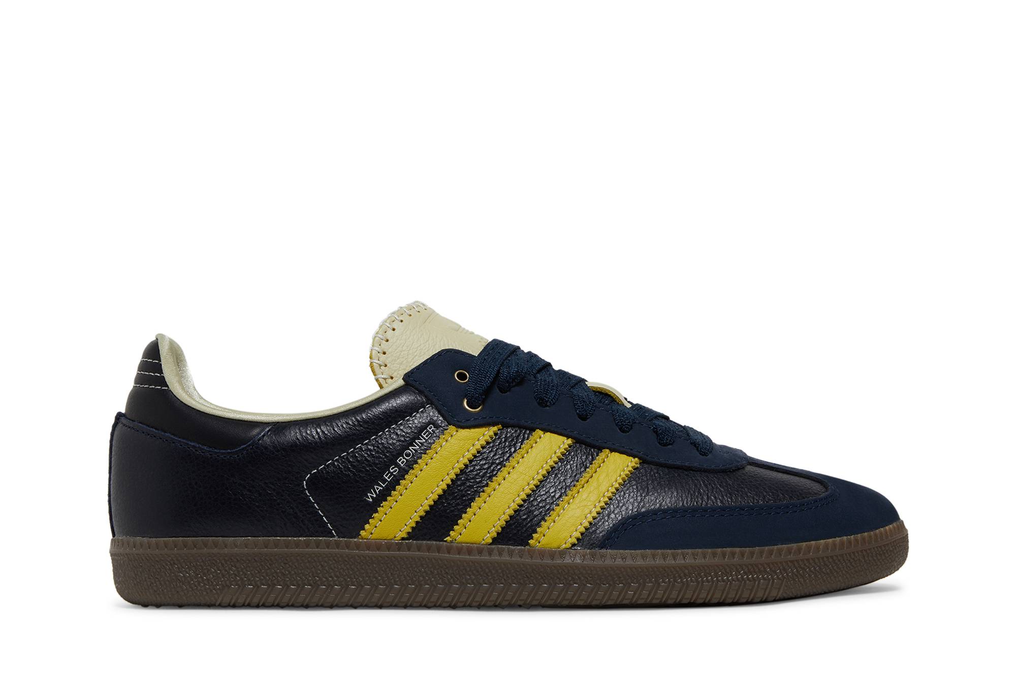 Wales Bonner X Adidas Samba Collegiate Navy Yellow S42595