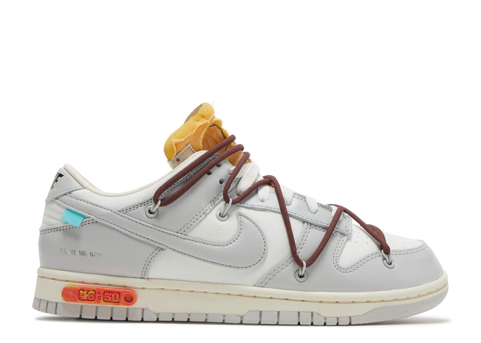 Nike Off-White X Dunk Low ‘Lot 46 Of 50’ Everlasting Sneaker