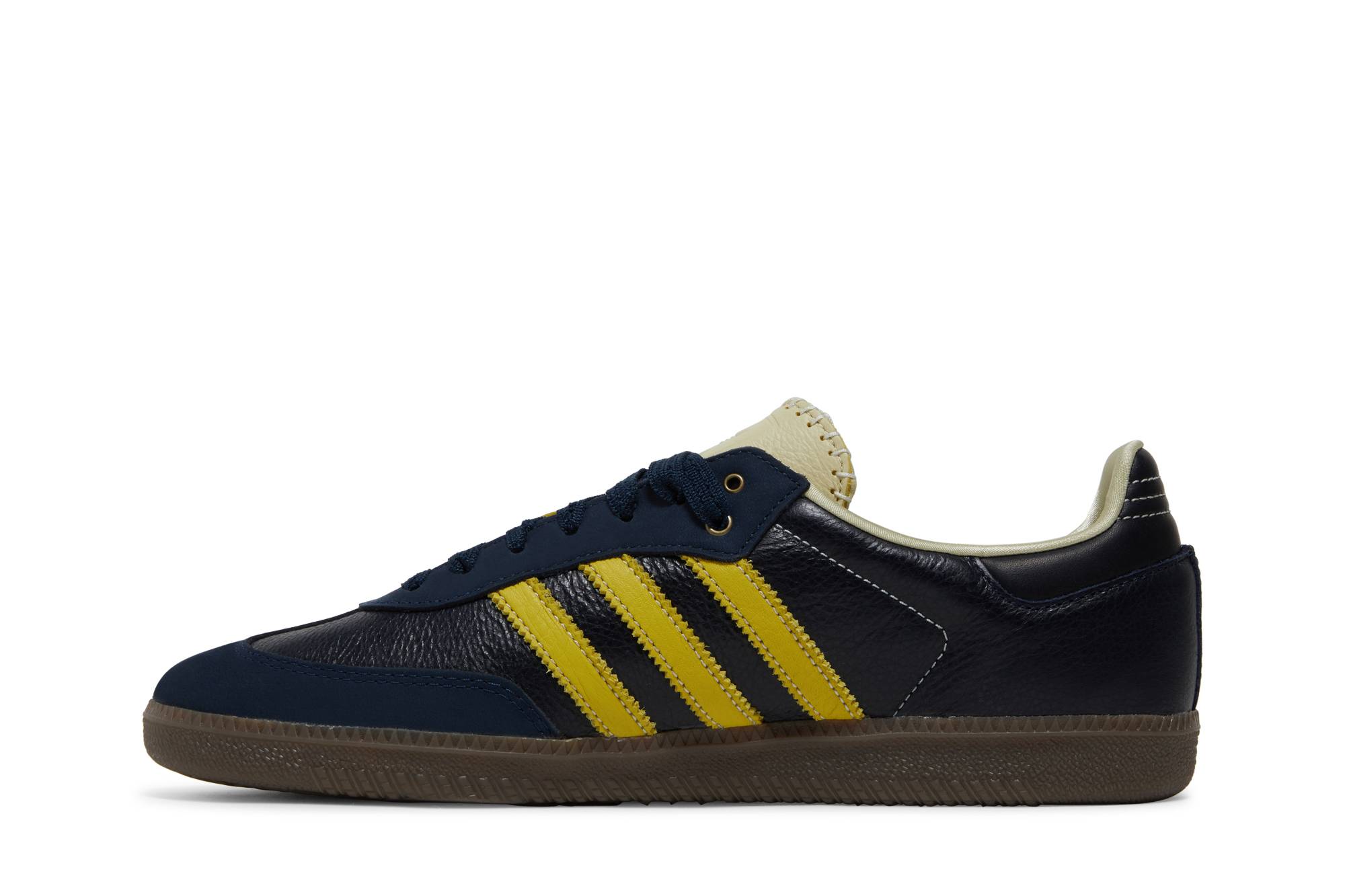 Wales Bonner X Adidas Samba Collegiate Navy Yellow S42595 - Image 10