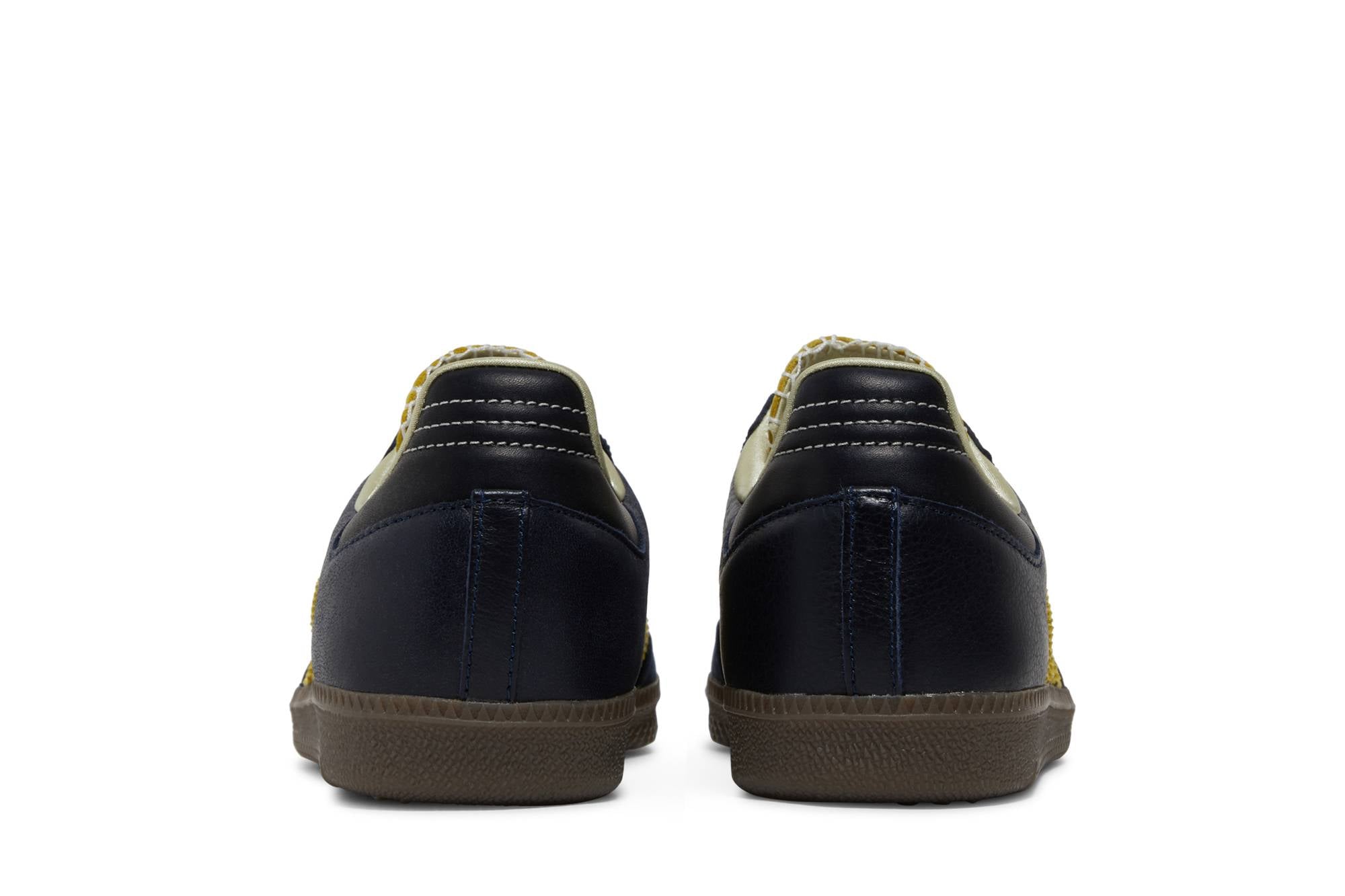 Wales Bonner X Adidas Samba Collegiate Navy Yellow S42595 - Image 13