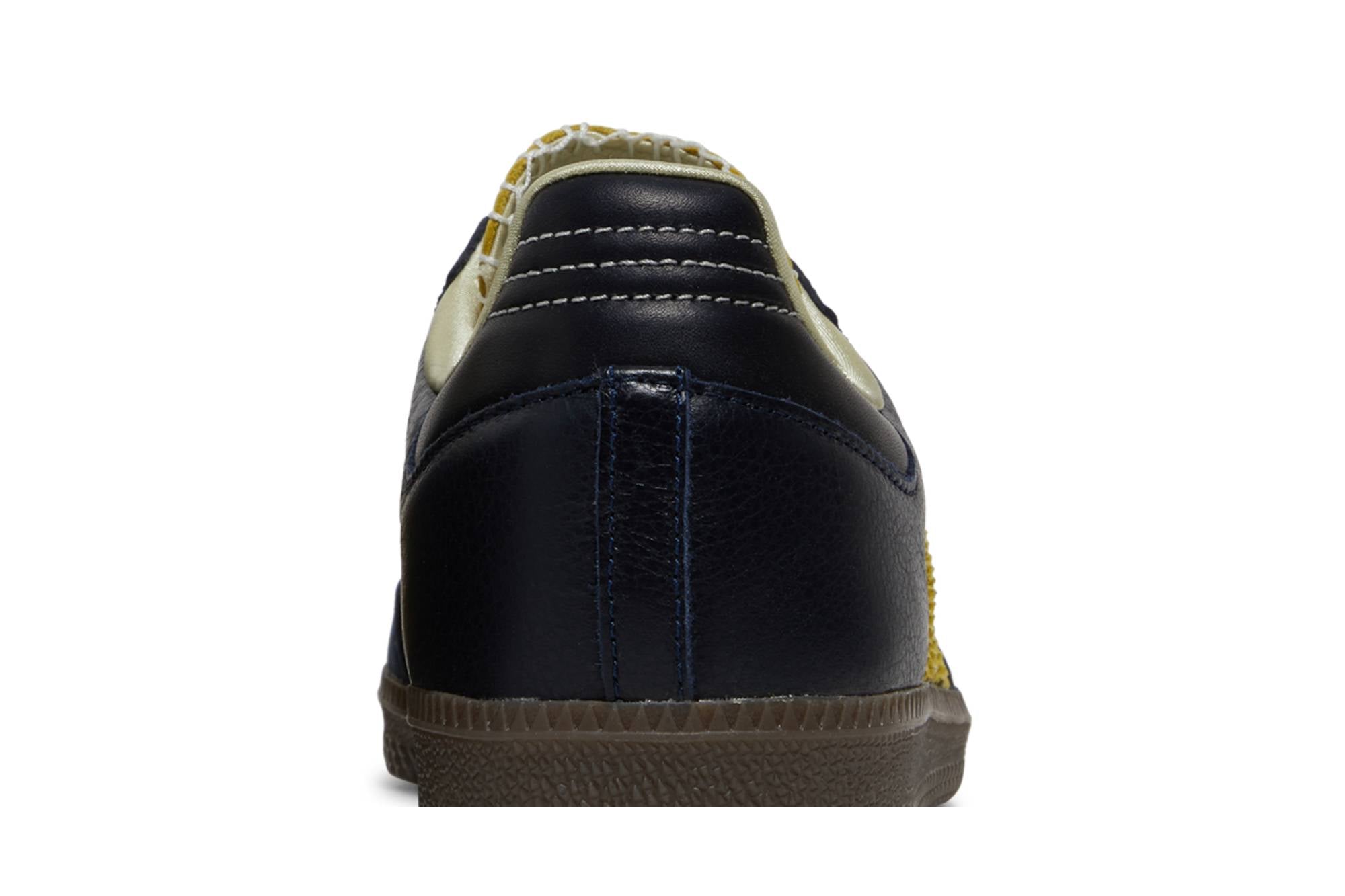 Wales Bonner X Adidas Samba Collegiate Navy Yellow S42595 - Image 14
