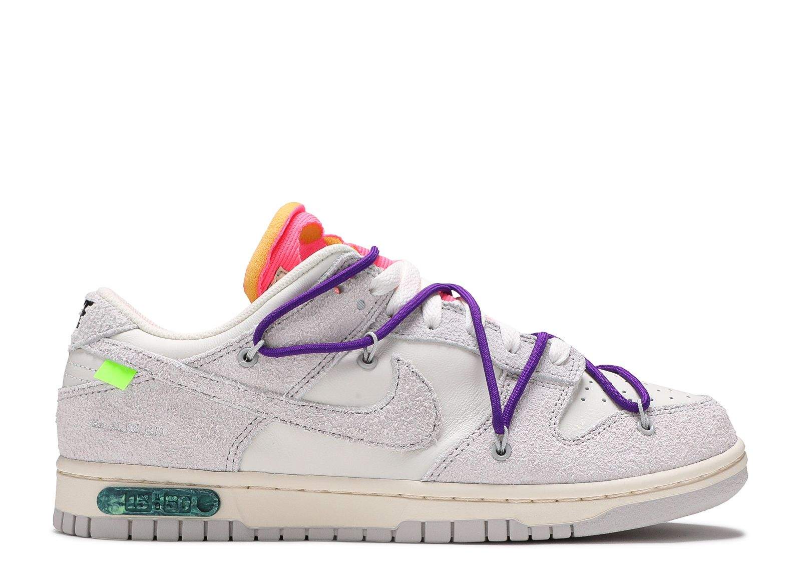 Nike Off-White X Dunk Low ‘Lot 15 Of 50’ Everlasting Sneaker