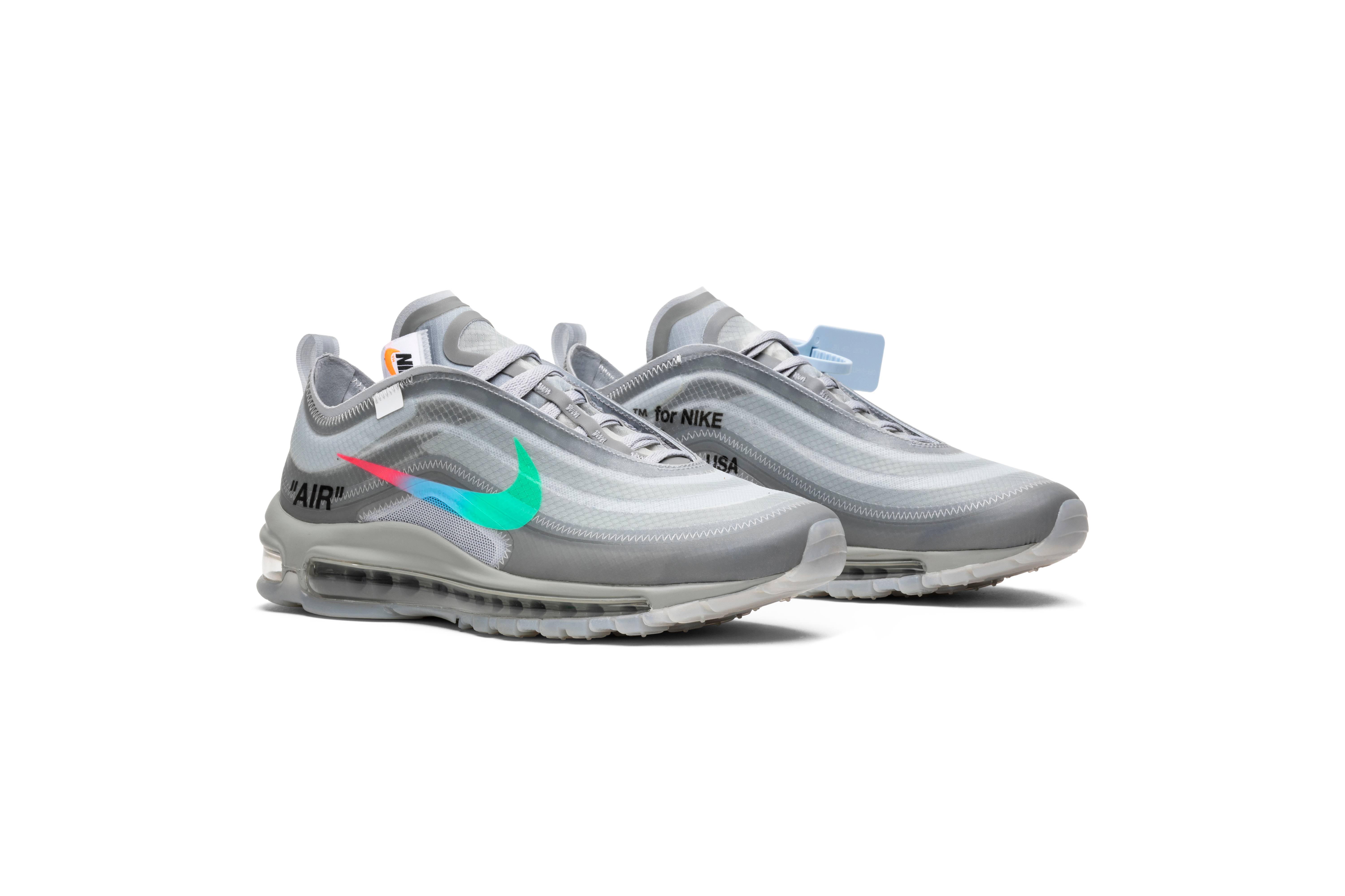 Off-White X Nike Air Max 97 Menta AJ4585-101 - Image 8