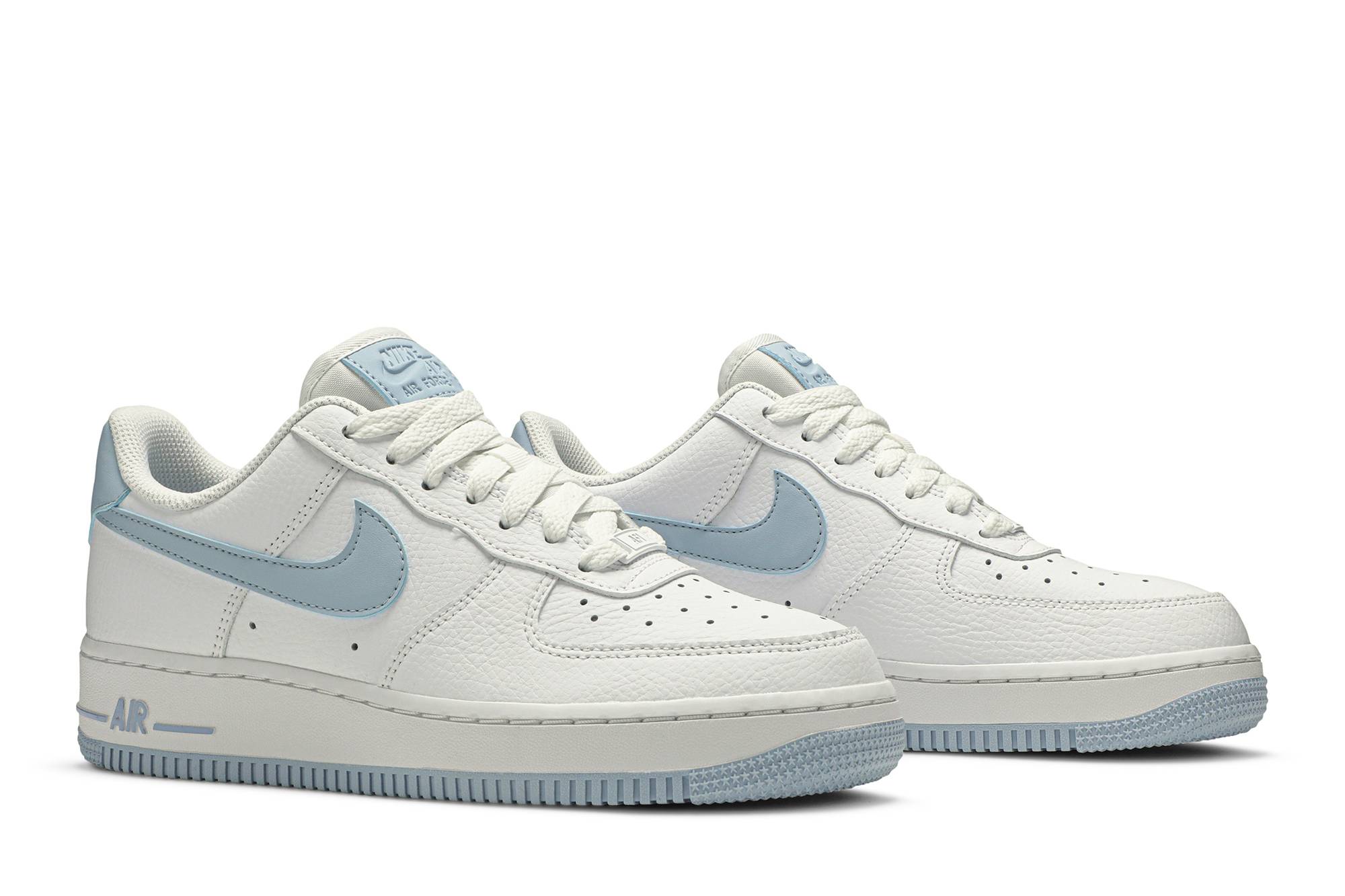 ( Women ) Nike Air Force 1 Low 07 Patent Light Armory Blue AH0287-104 - Image 8