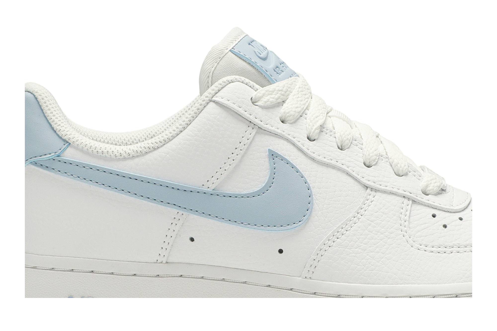 ( Women ) Nike Air Force 1 Low 07 Patent Light Armory Blue AH0287-104 - Image 9