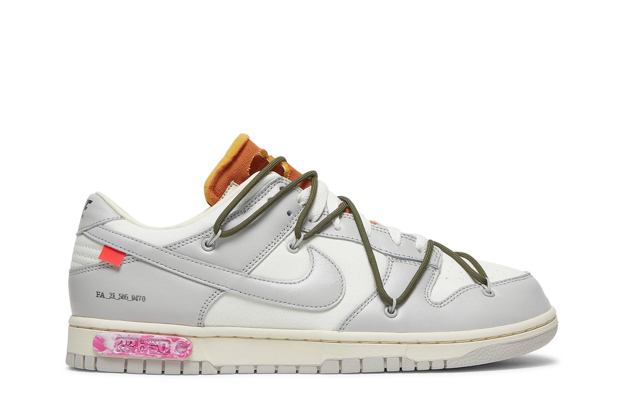 Off-White X Nike Dunk Low Dear Summer – 22 Of 50 DM1602-124