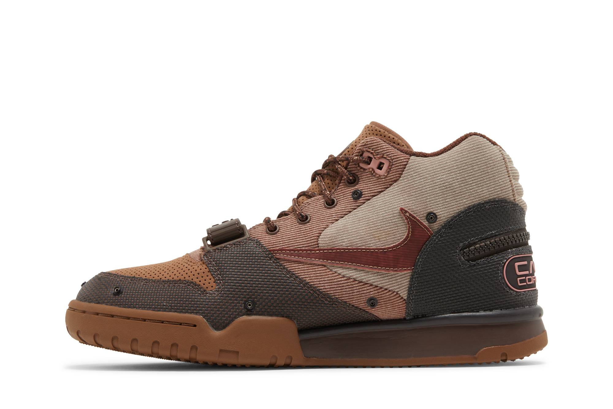 Travis Scott X Nike Air Trainer 1 SP ‘Wheat’ DR7515-200 - Image 3
