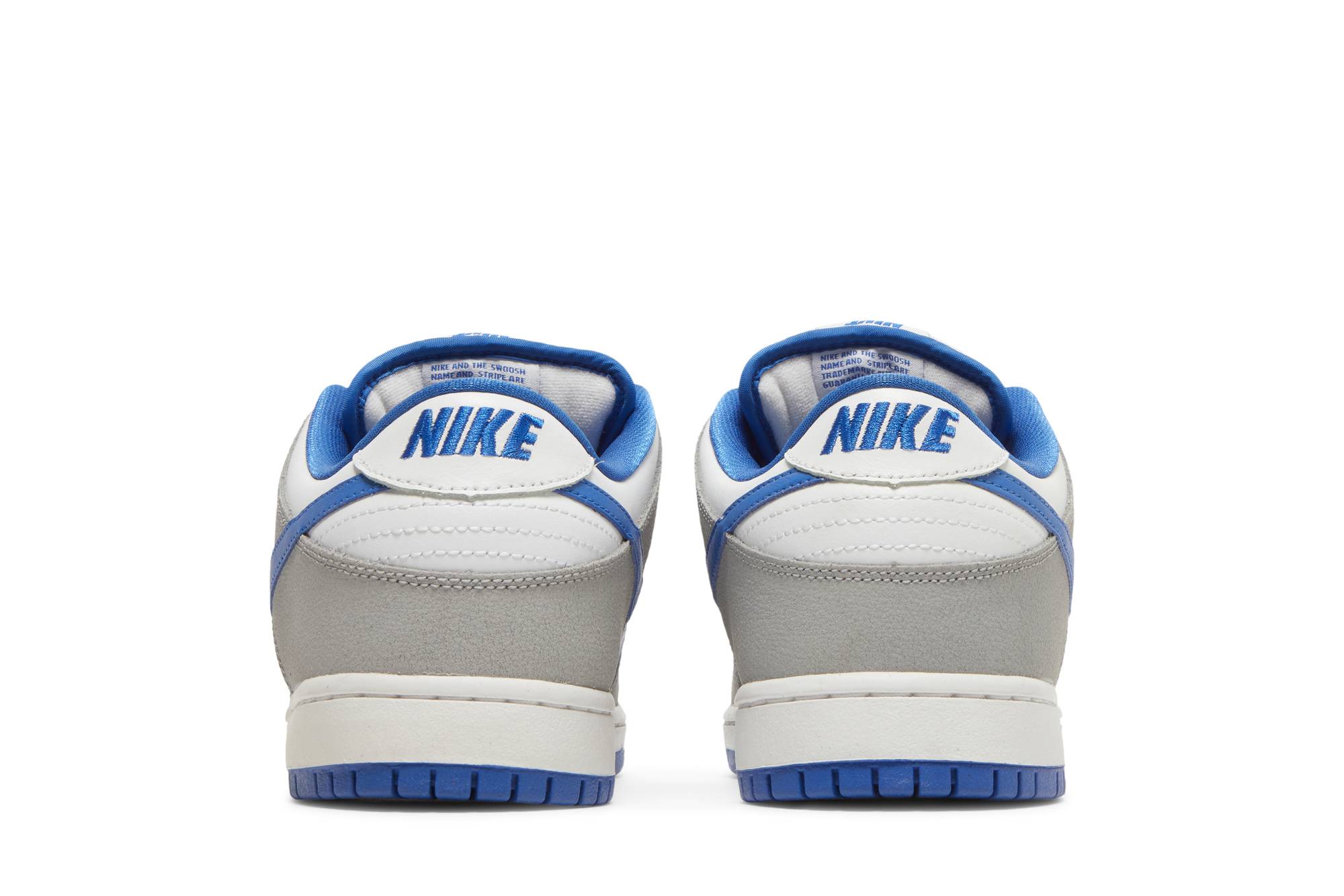 Nike Dunk Low Pro SB Matte Silver Varsity Royal 304292-040 - Image 6