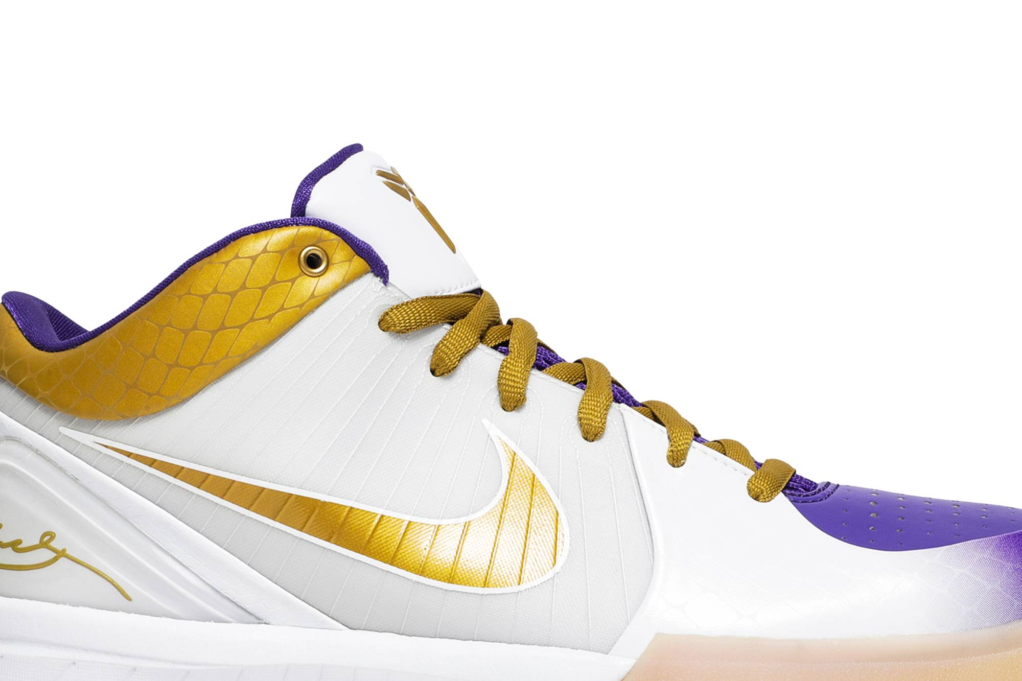 Nike Kobe 4 MLK Gold 344335-171 - Image 2