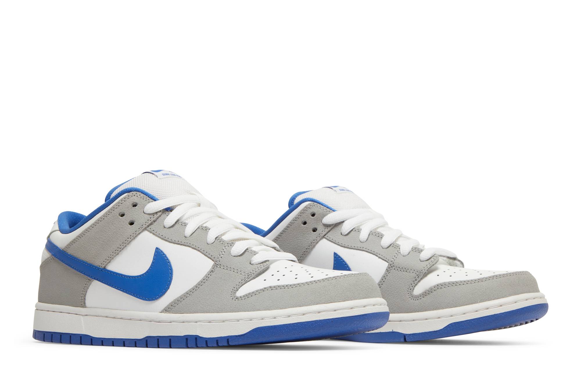 Nike Dunk Low Pro SB Matte Silver Varsity Royal 304292-040 - Image 8