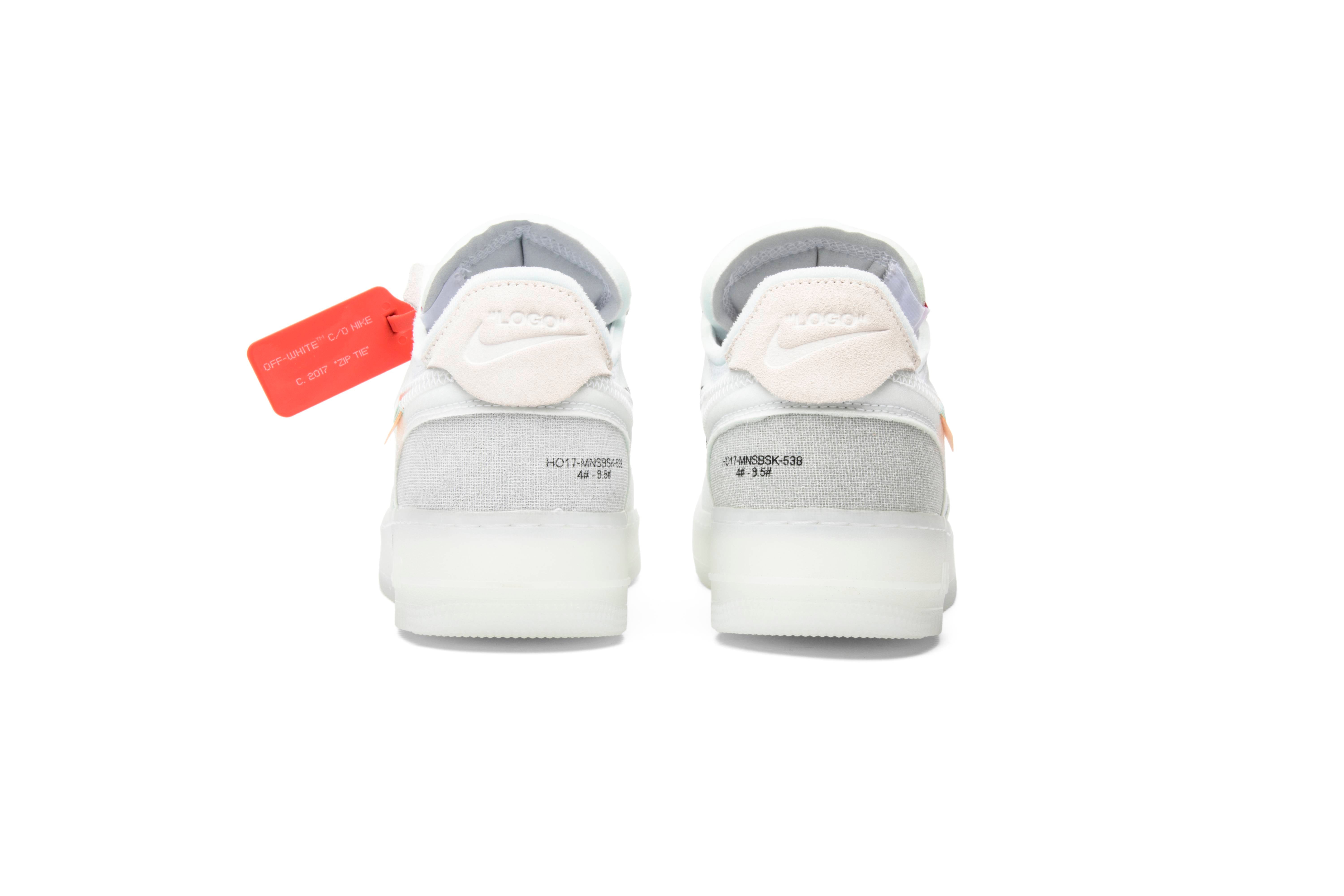 Off-White X Nike Air Force 1 Low The Ten AO4606-100 - Image 6