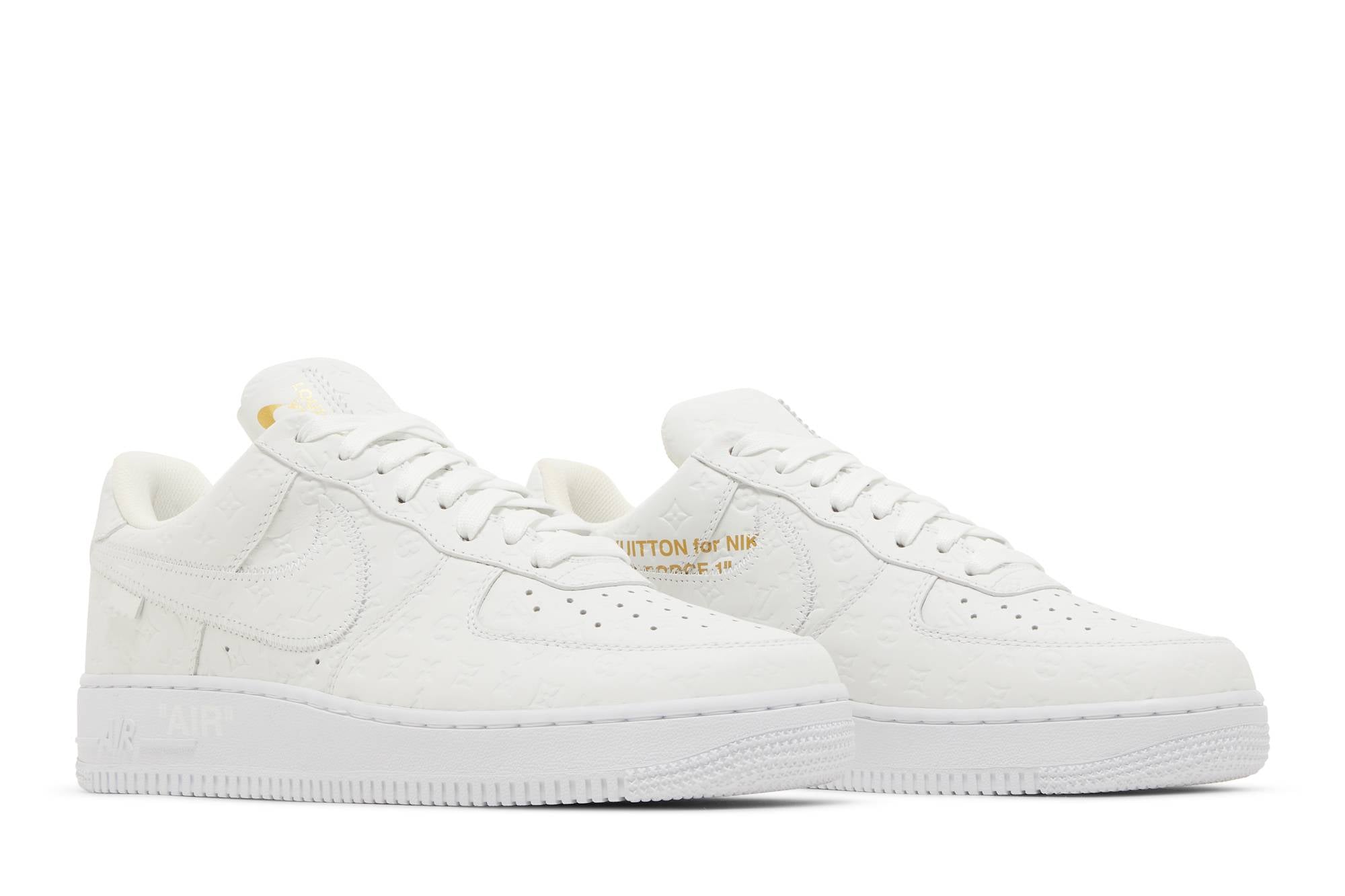 Louis Vuitton X Nike Air Force 1 Low By Virgil Abloh White 1A9V8A - Image 8