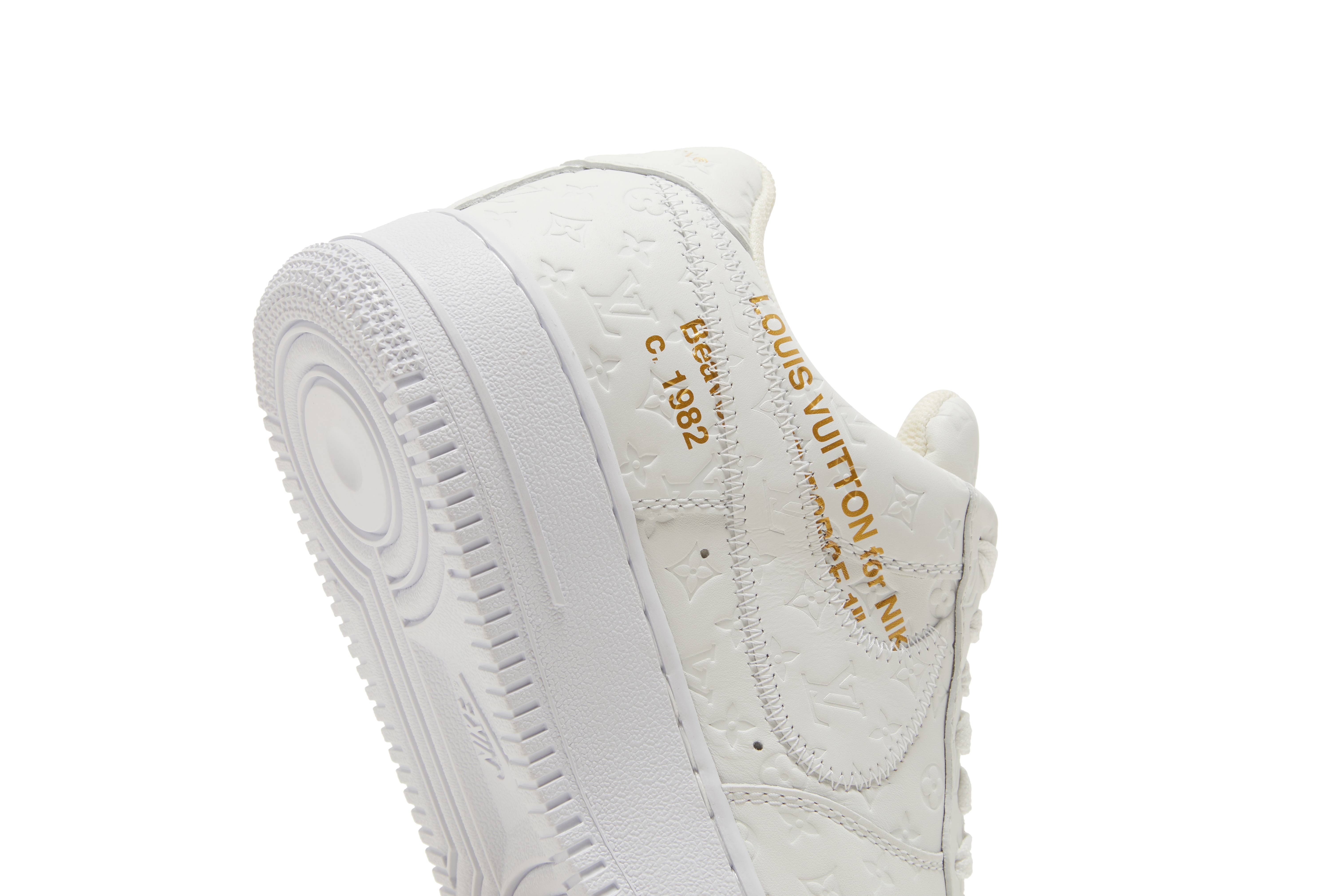 Louis Vuitton X Nike Air Force 1 Low By Virgil Abloh White 1A9V8A - Image 10