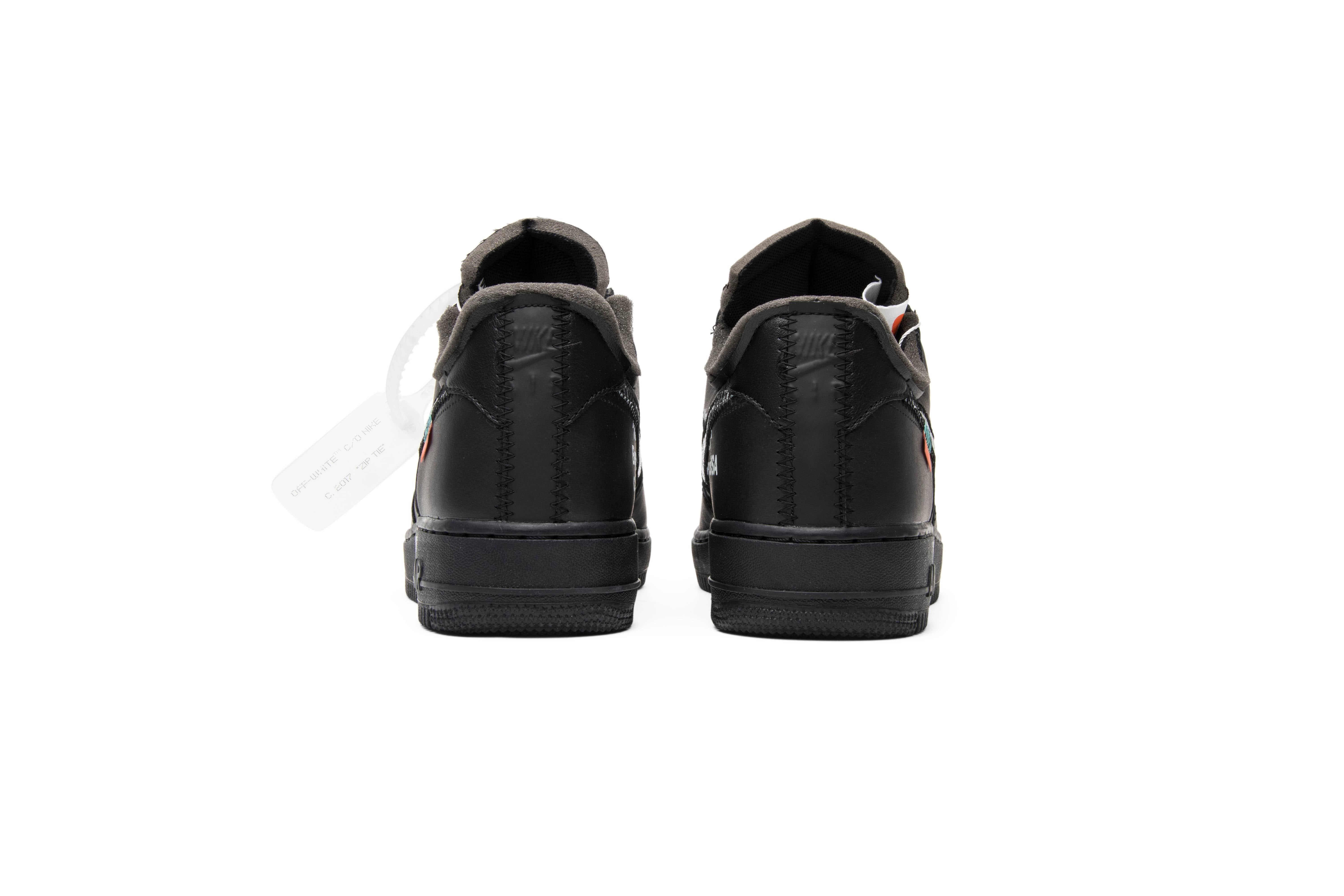 Off-White X Nike Air Force 1 Low 07 MoMA ( No Socks ) AV5210-001 - Image 6