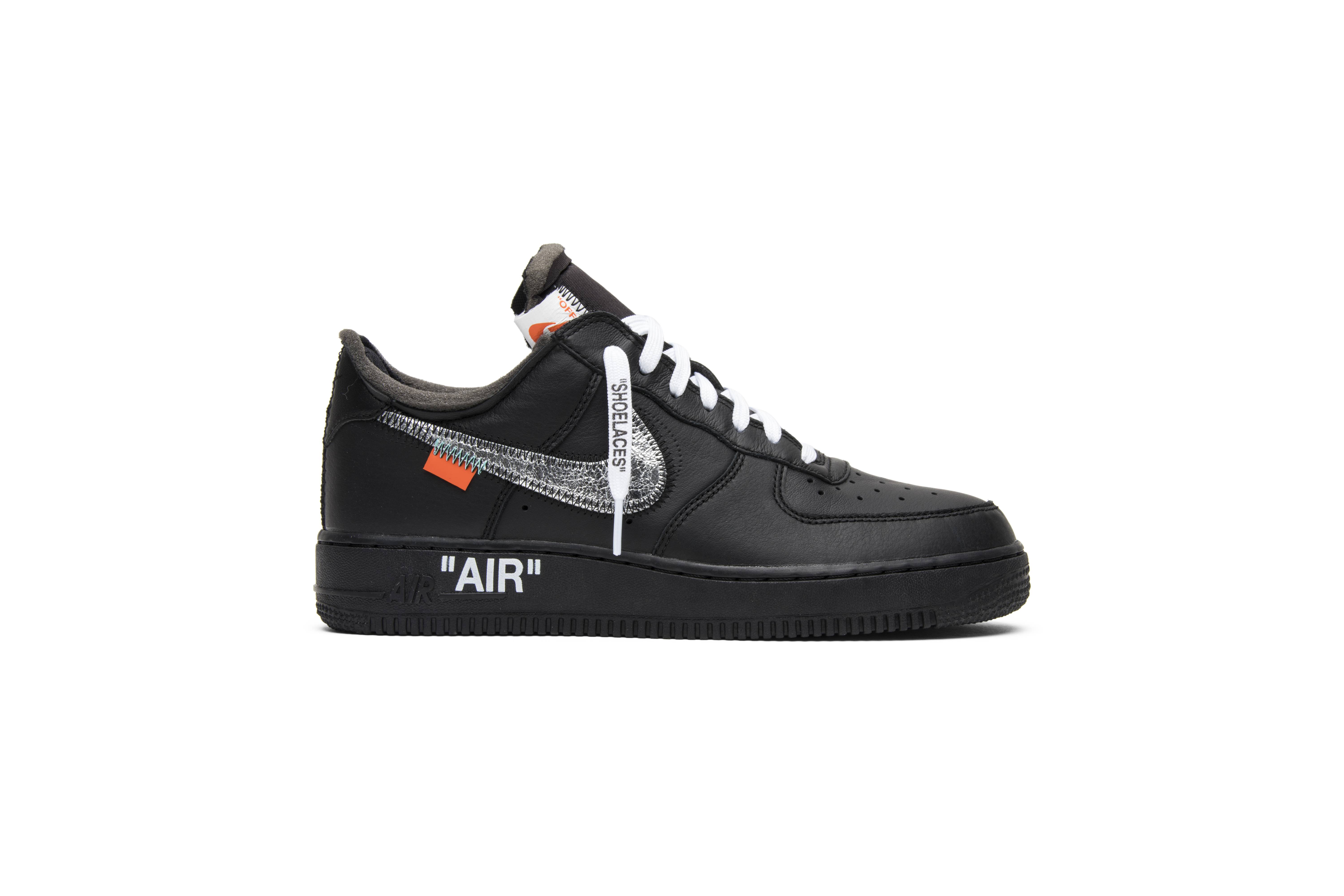 Off-White X Nike Air Force 1 Low 07 MoMA ( No Socks ) AV5210-001