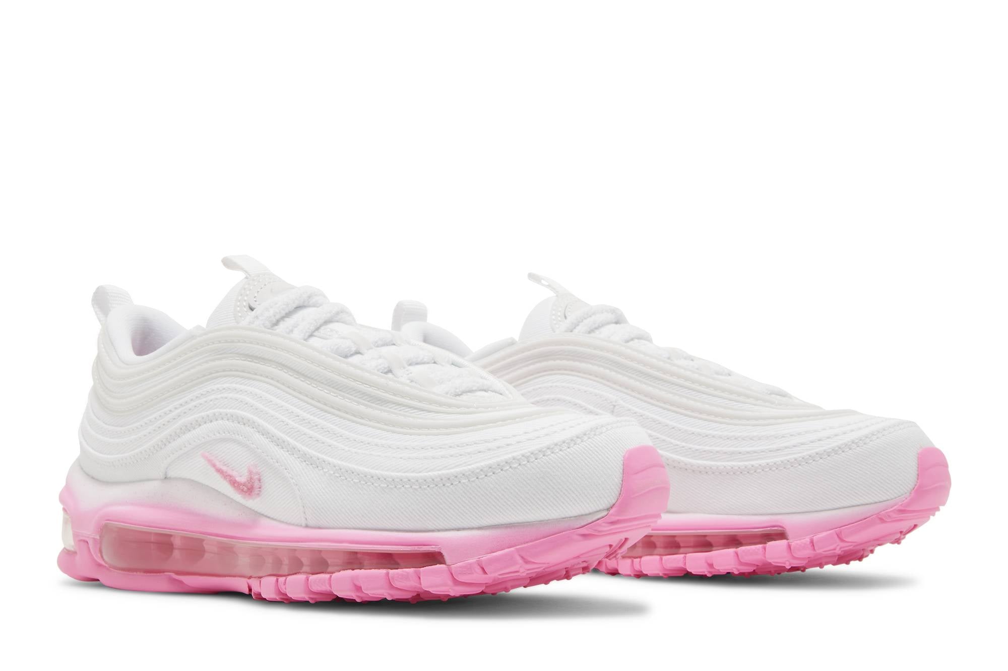 ( Women ) Nike Air Max 97 SE ‘Chenille Swoosh – Pink Foam’ FJ4549-100 - Image 8