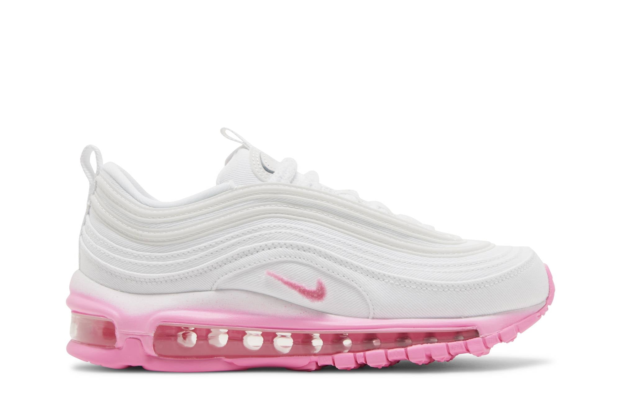 ( Women ) Nike Air Max 97 SE ‘Chenille Swoosh – Pink Foam’ FJ4549-100