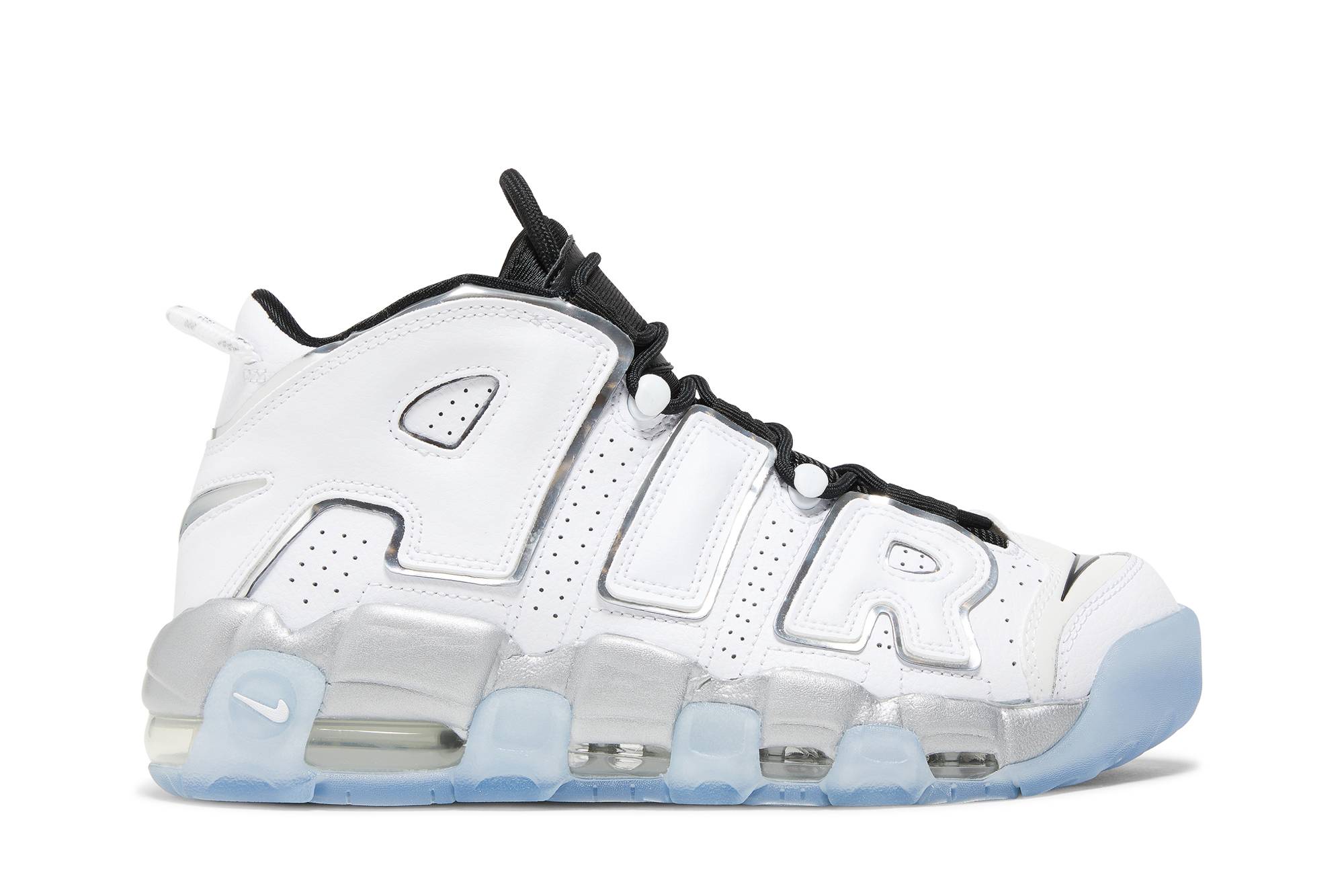 ( Women ) Nike Air More Uptempo ‘White Metallic’ DV7408-100
