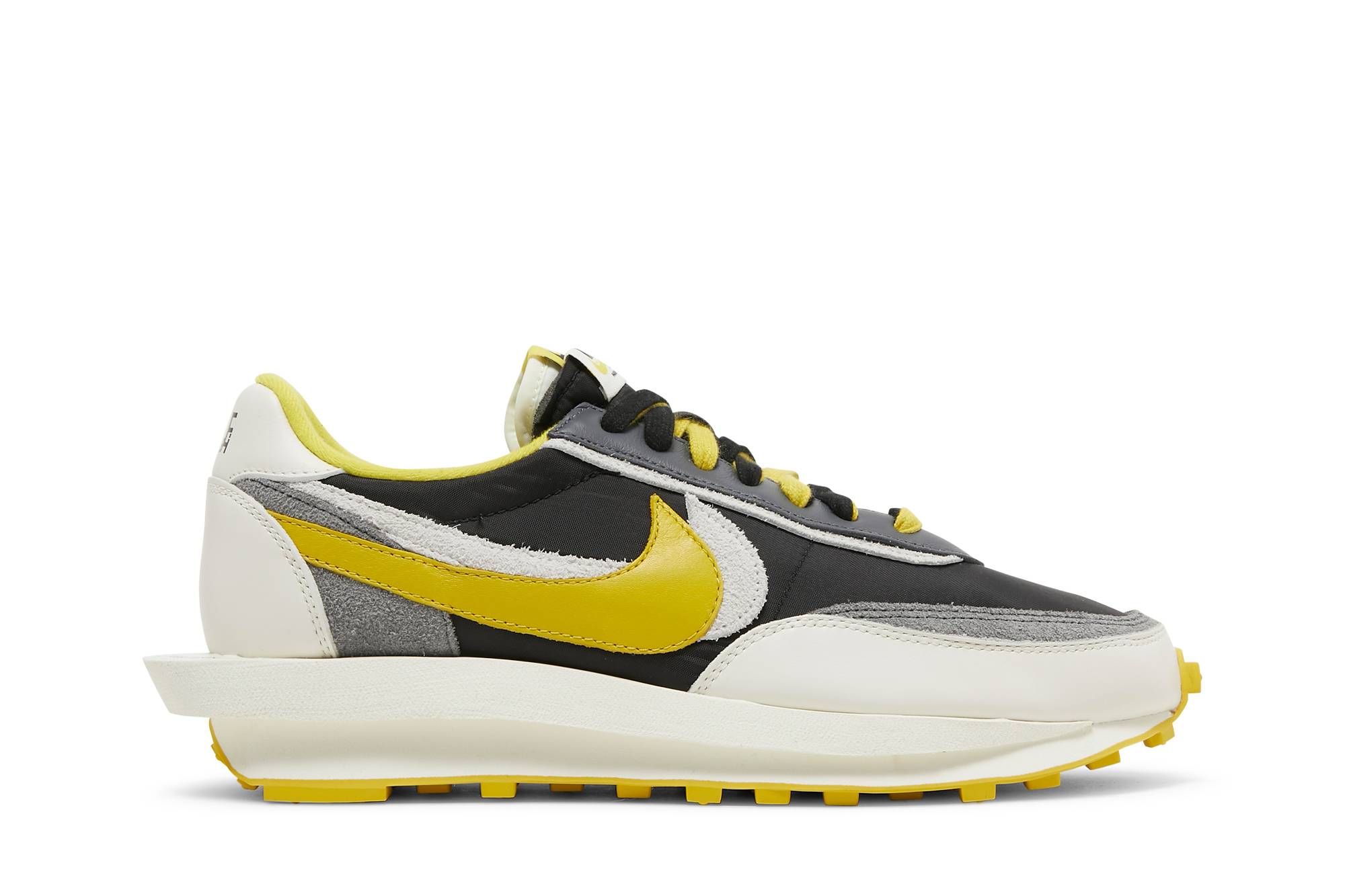 Sacai X UNDERCOVER X Nike LDWaffle ‘Bright Citron’ DJ4877-001
