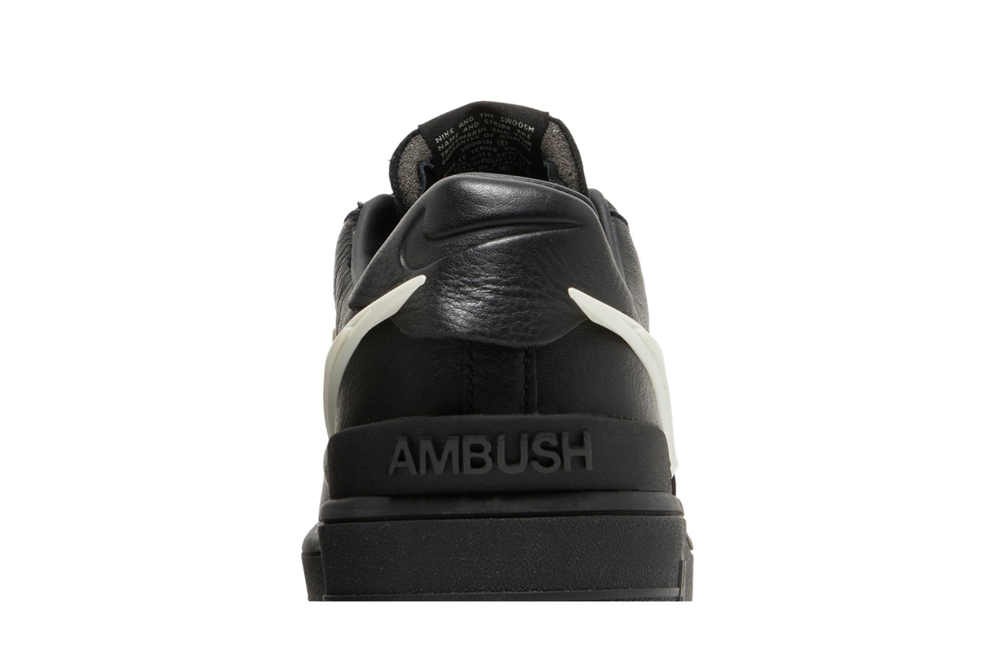 AMBUSH X Nike Air Force 1 ‘Black’ DV3464-001 - Image 7