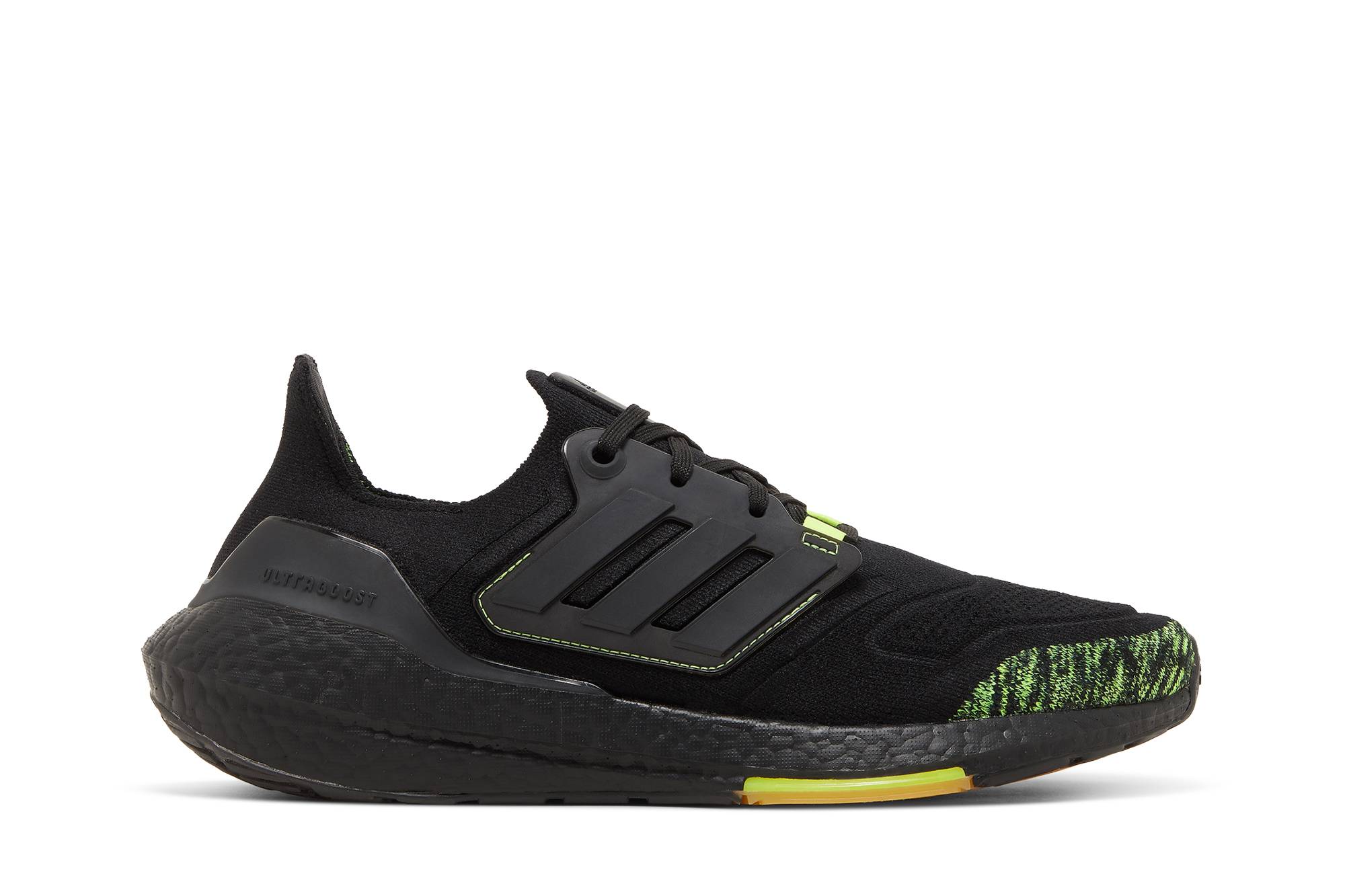 Adidas UltraBoost 22 ‘Black Solar Yellow’ GX5915