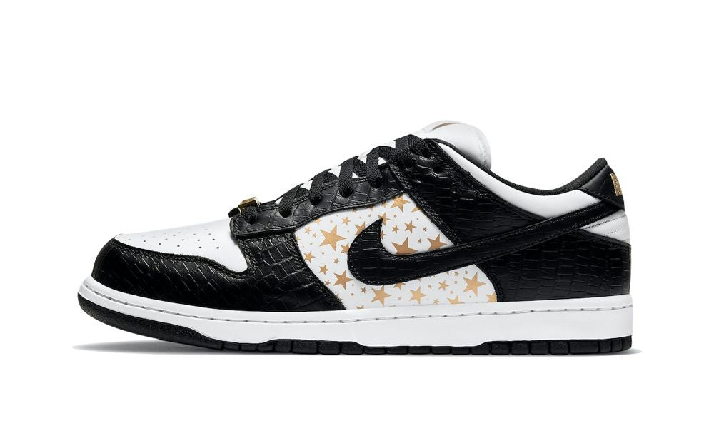 Supreme X Nike SB Dunk Low Stars Black