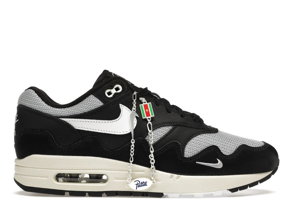 Nike Air Max 1 Patta Waves Black ( With Bracelet )
