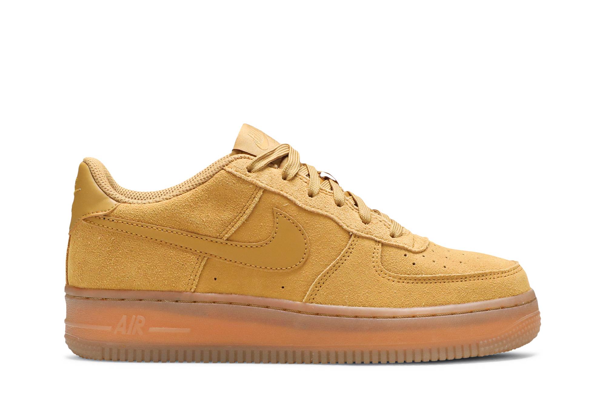 ( Grade School ) Nike Air Force 1 Low ‘Wheat ( 2019 ) ’ BQ5485-700