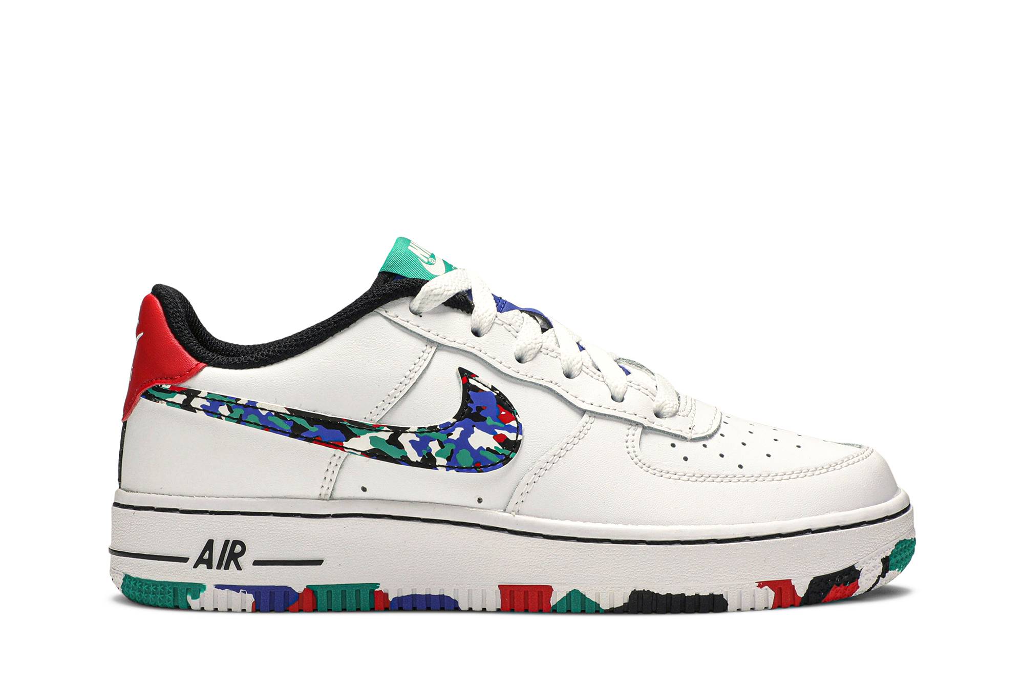 ( Youth ) Nike Air Force 1 Low ‘Crayon White Multi’ CU4632-100