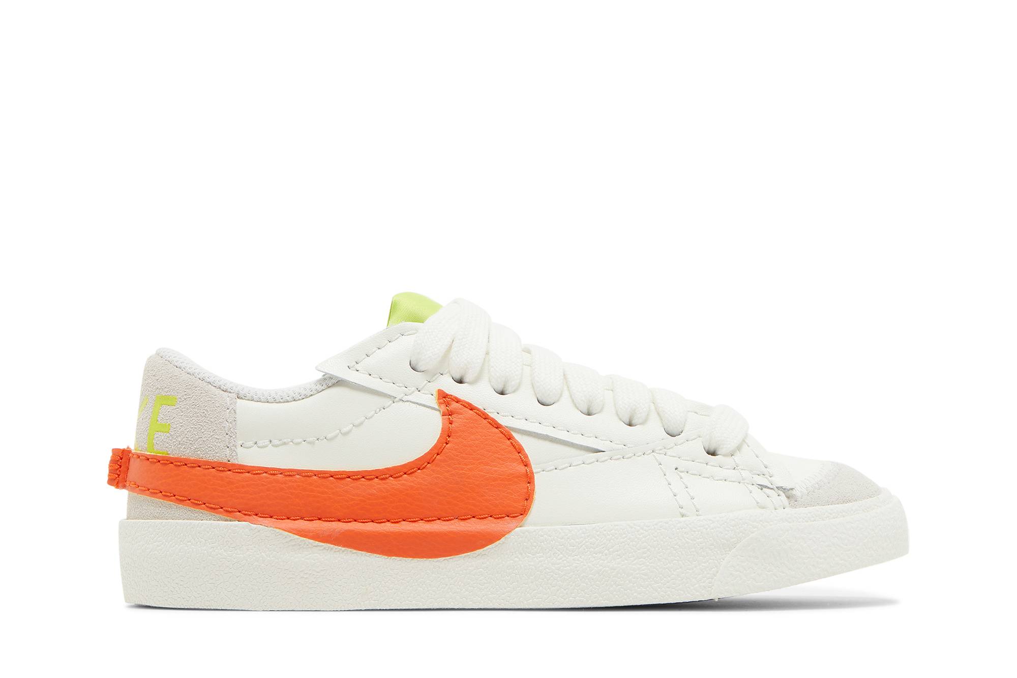 ( Women ) Nike Blazer Low Jumbo ‘Volt Orange’ DQ1470-103